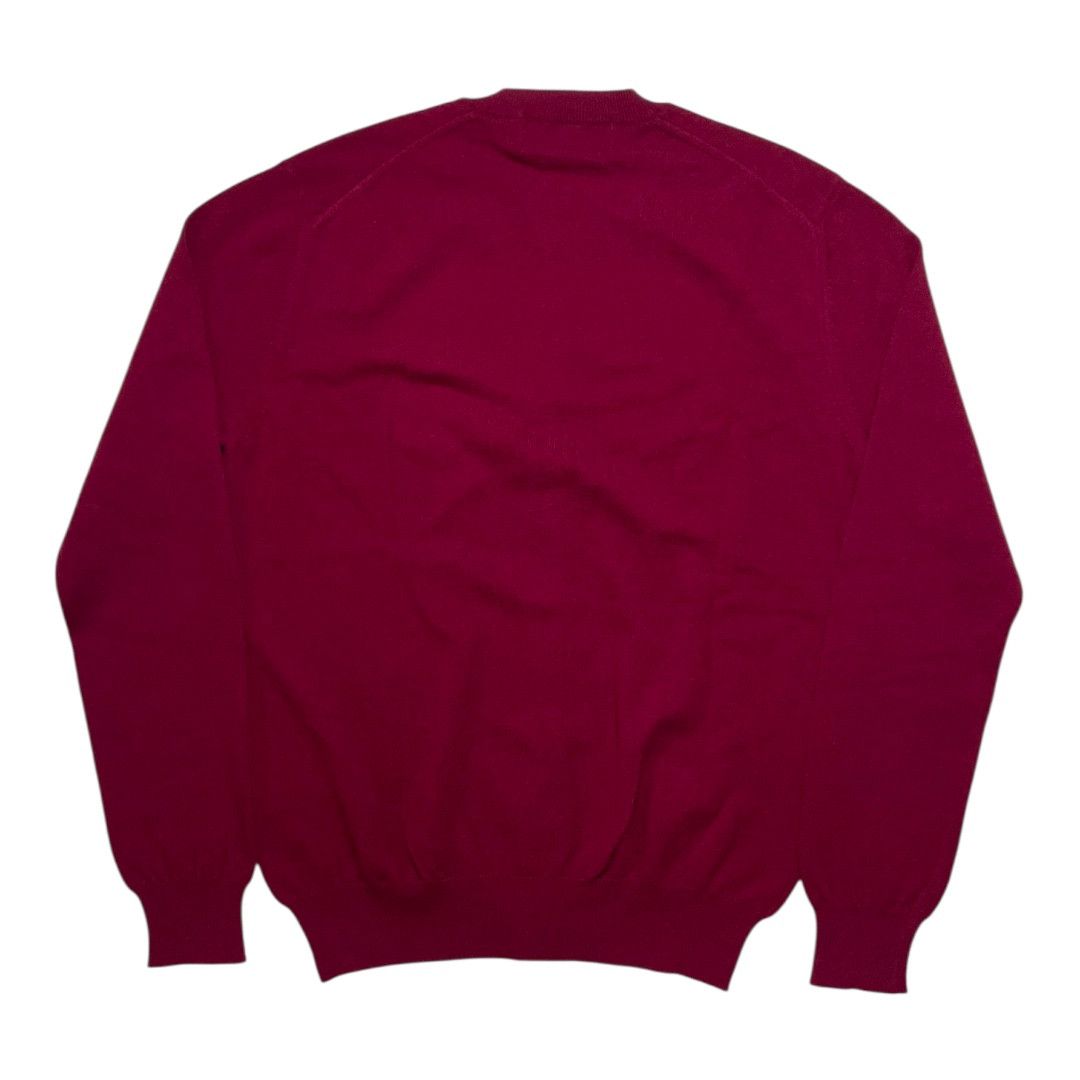 Comme des Garcons Comme des Garçons Play Red Heart Cardigan Burgundy Size M / US 6-8 / IT 42-44 - 6 Thumbnail