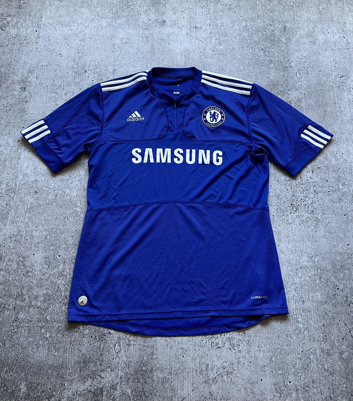 2009/10 Adidas Chelsea FC Vintage Home Soccer Jersey
