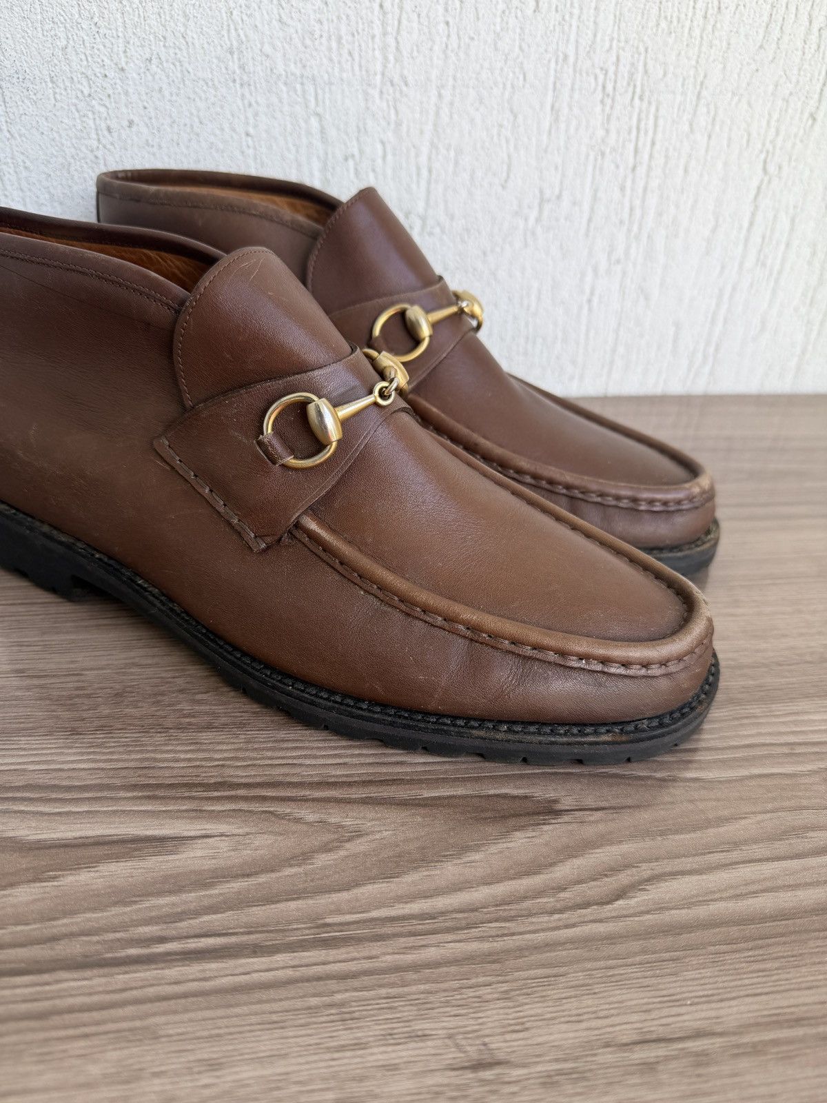 Gucci Tom ford Horsebit loafer Boots Size US 12 / EU 45 - 7 Thumbnail
