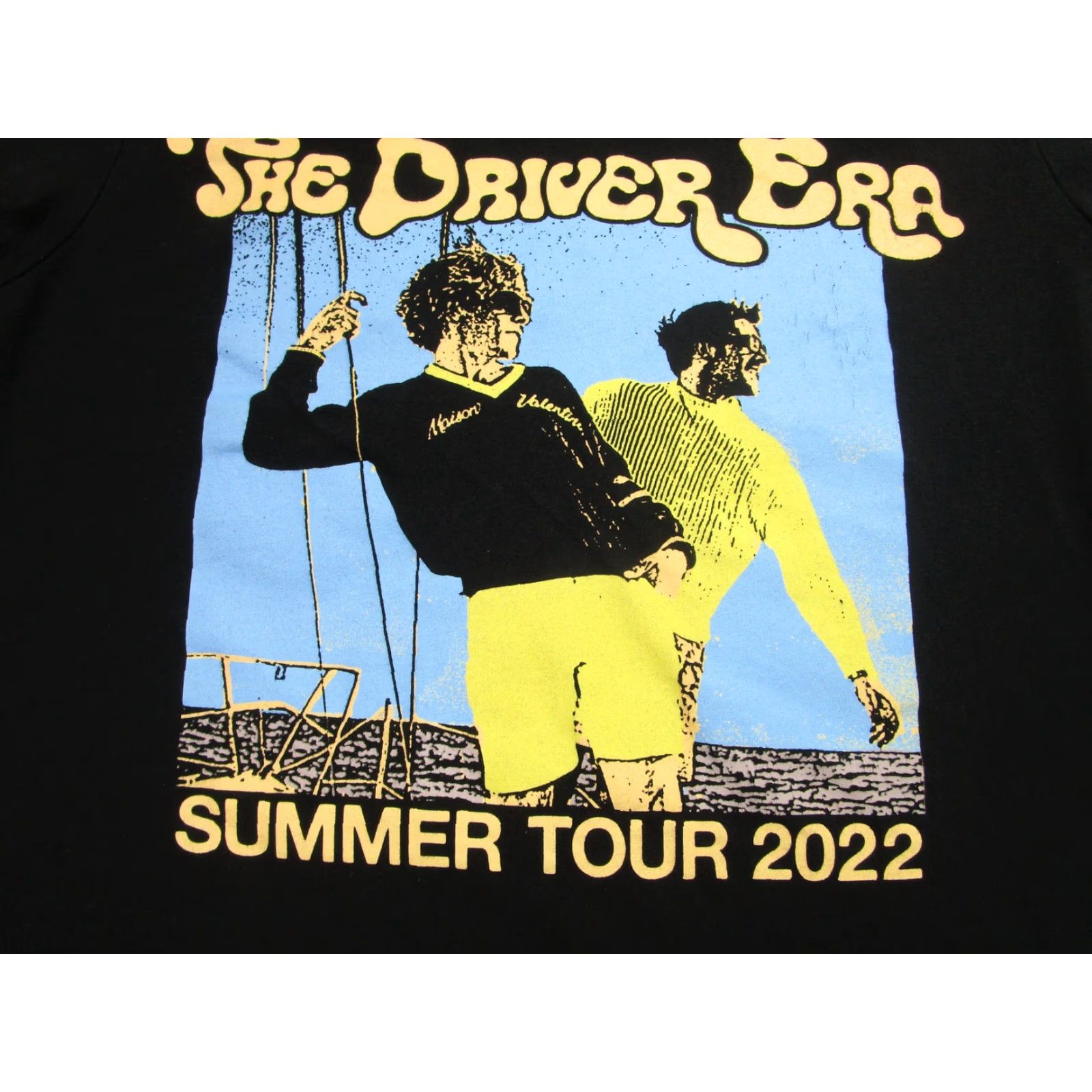 Vintage The Driver Era Shirt Mens Small Black Band Tee Summer Tour 2022 Concert Graphic Print Mens Size US S / EU 44-46 / 1 - 3 Thumbnail