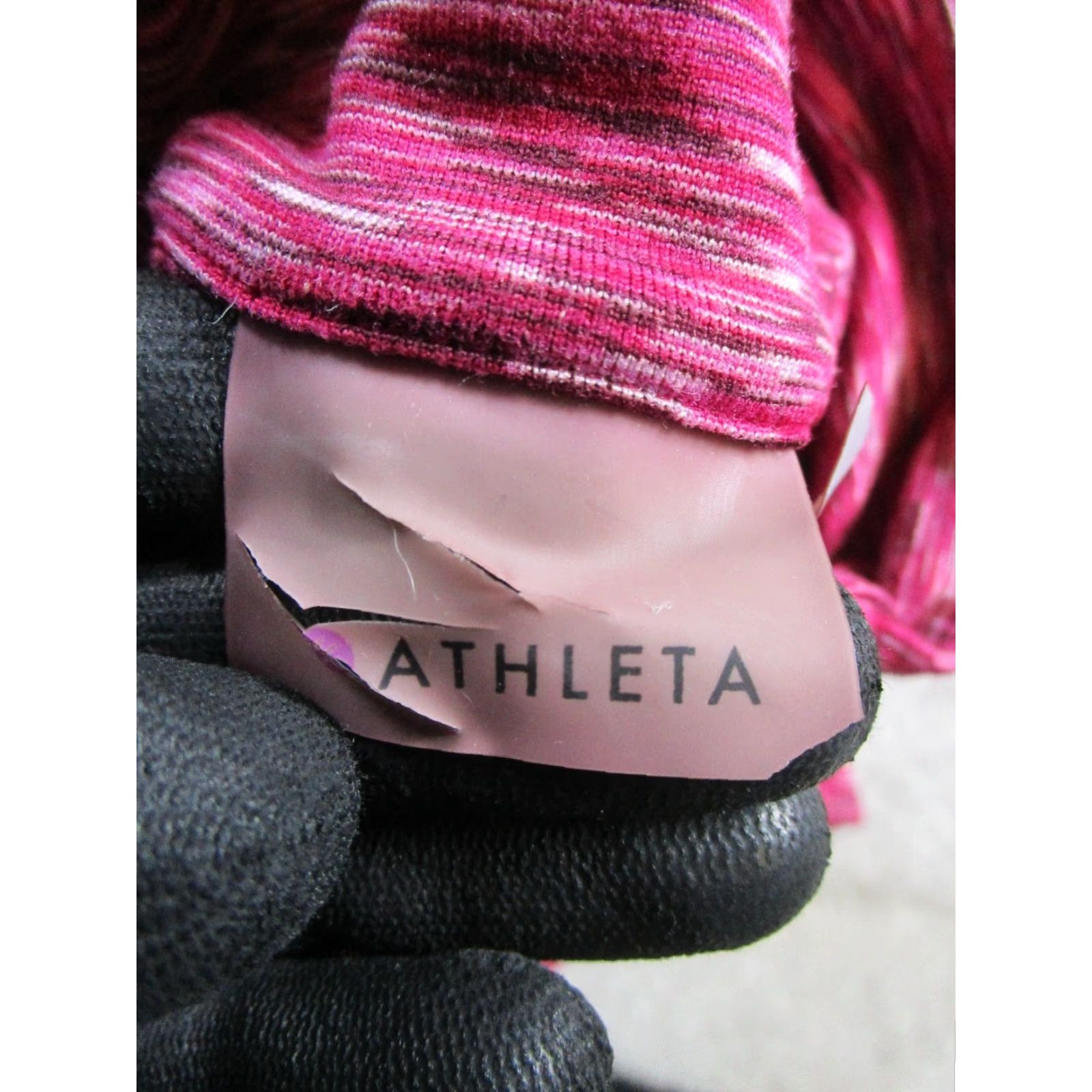 Athleta Athleta Pink Sweater Womens Small Mock Neck Zip Pullover Running Activewear for Women Size S / US 4 / IT 40 - 3 Thumbnail
