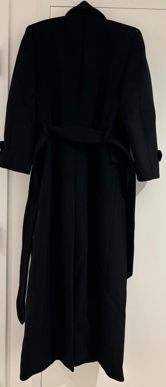 Saint Laurent Paris Saint Laurent Oversized Belted Double-Breasted Wool Coat Size M / US 6-8 / IT 42-44 - 5 Thumbnail