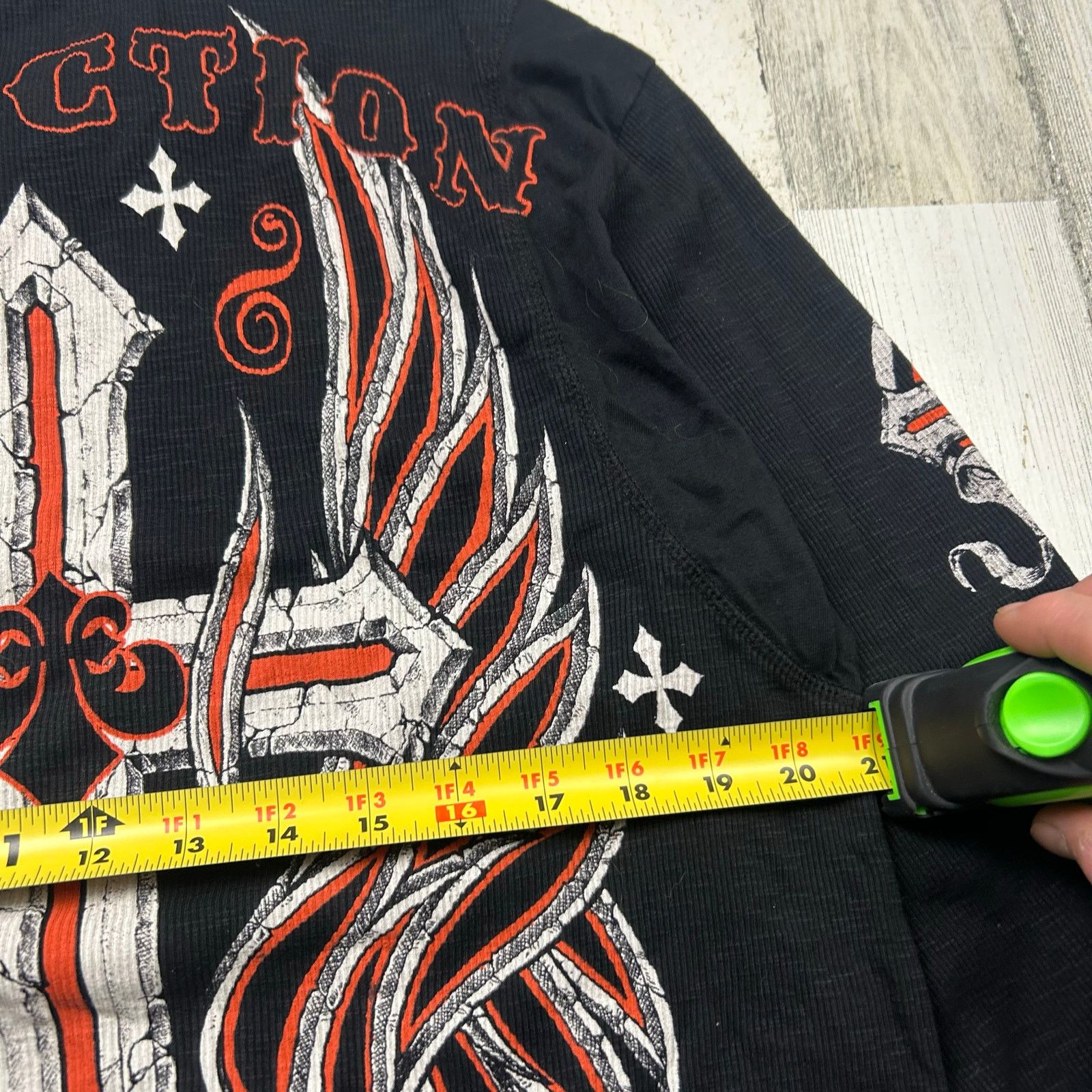 Affliction Affliction Long-Sleeve Double-Sided Y2K Thermal Shirt Size US L / EU 52-54 / 3 - 10 Thumbnail