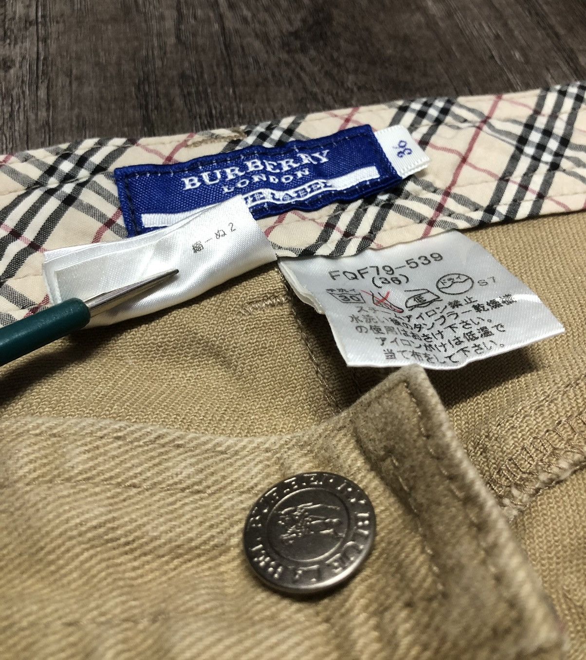 Burberry Burberry London Blue Label Jeans Size 28" / US 6 / IT 42 - 12 Thumbnail