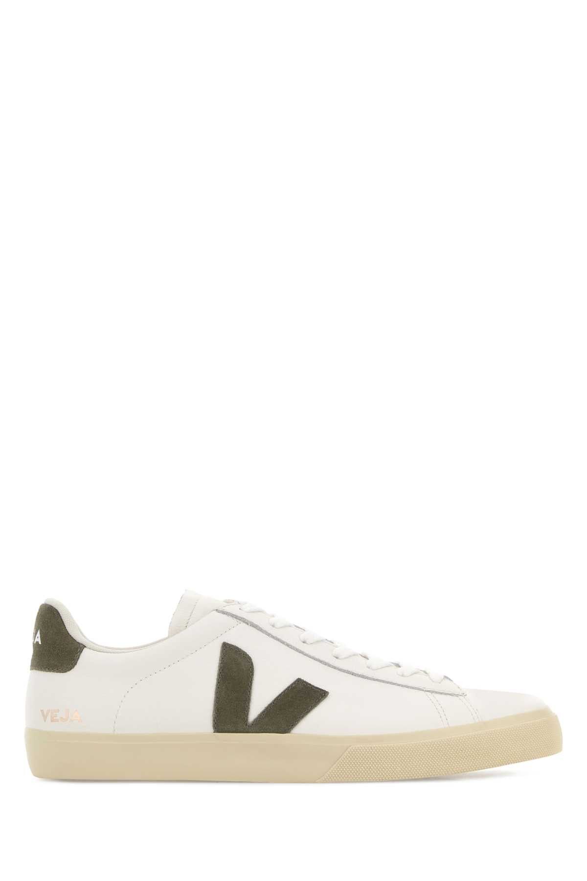 Veja White Leather Campo Sneakers Size US 6 / IT 36 - 1 Thumbnail