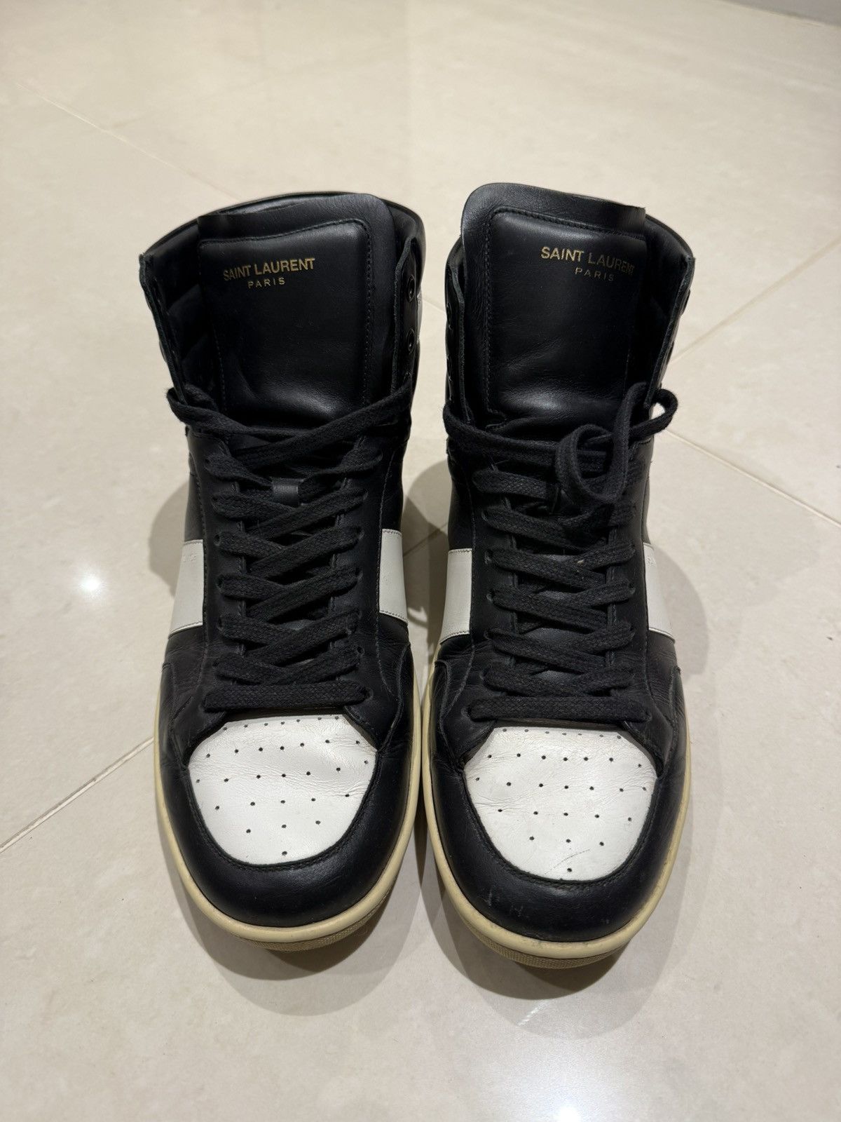 Saint Laurent SL/10H High Top Sneakers