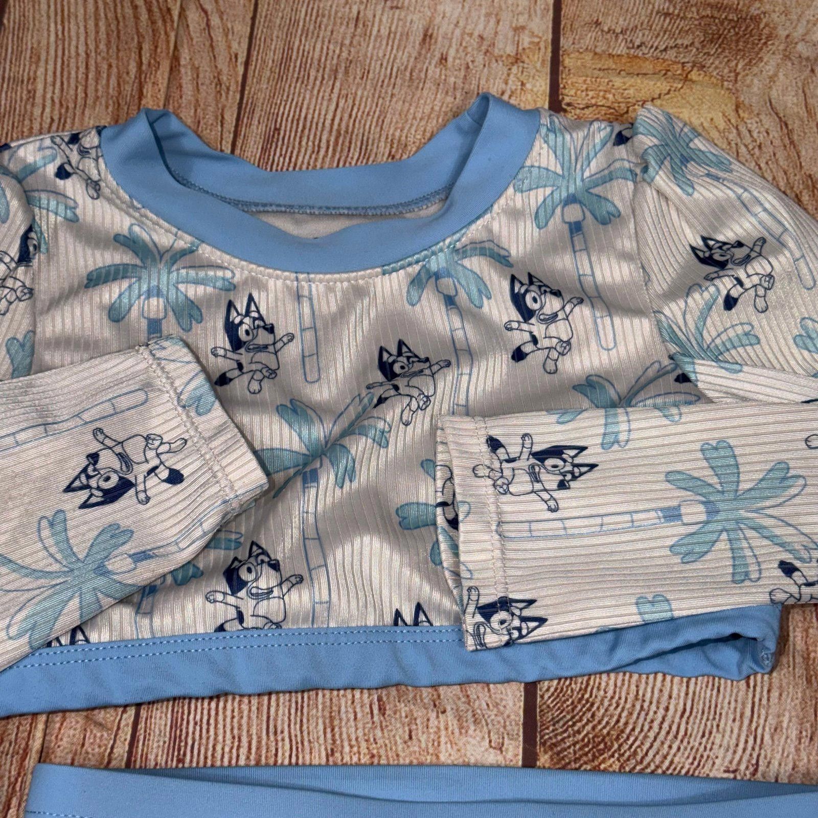 Other Girls 5T Butterfly and Bluey Print Swimwear Sets Size ONE SIZE - 4 Thumbnail