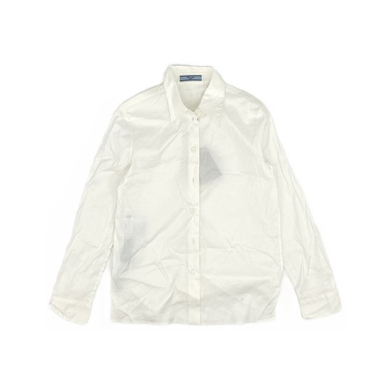 Prada Prada White Long Sleeve Sun Protection Shirt-2506 Size US S / EU 44-46 / 1 - 2 Thumbnail