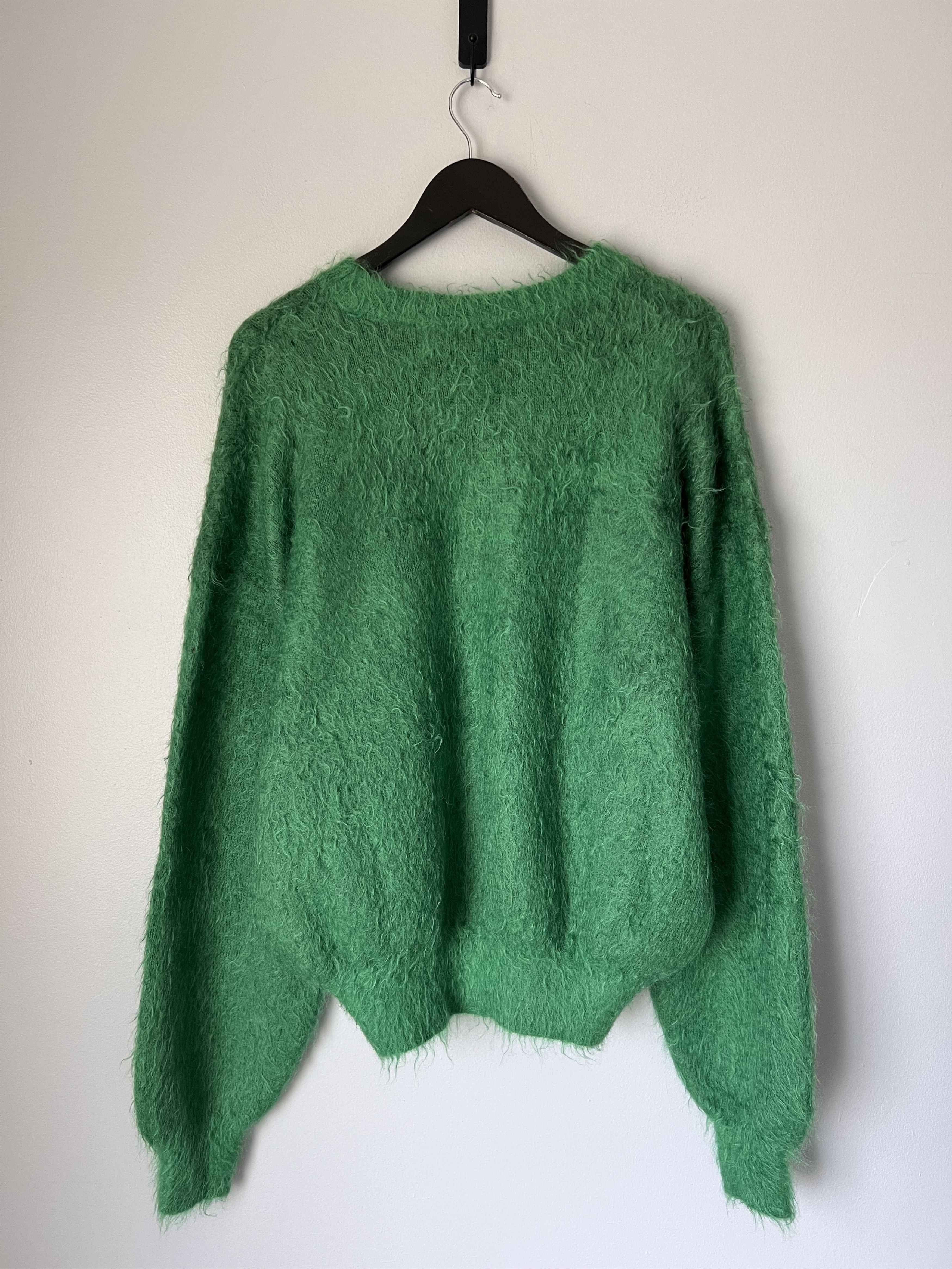 Saint Michael Saint Michael Mohair Crewneck Sweater in Green Size US XL / EU 56 / 4 - 5 Thumbnail