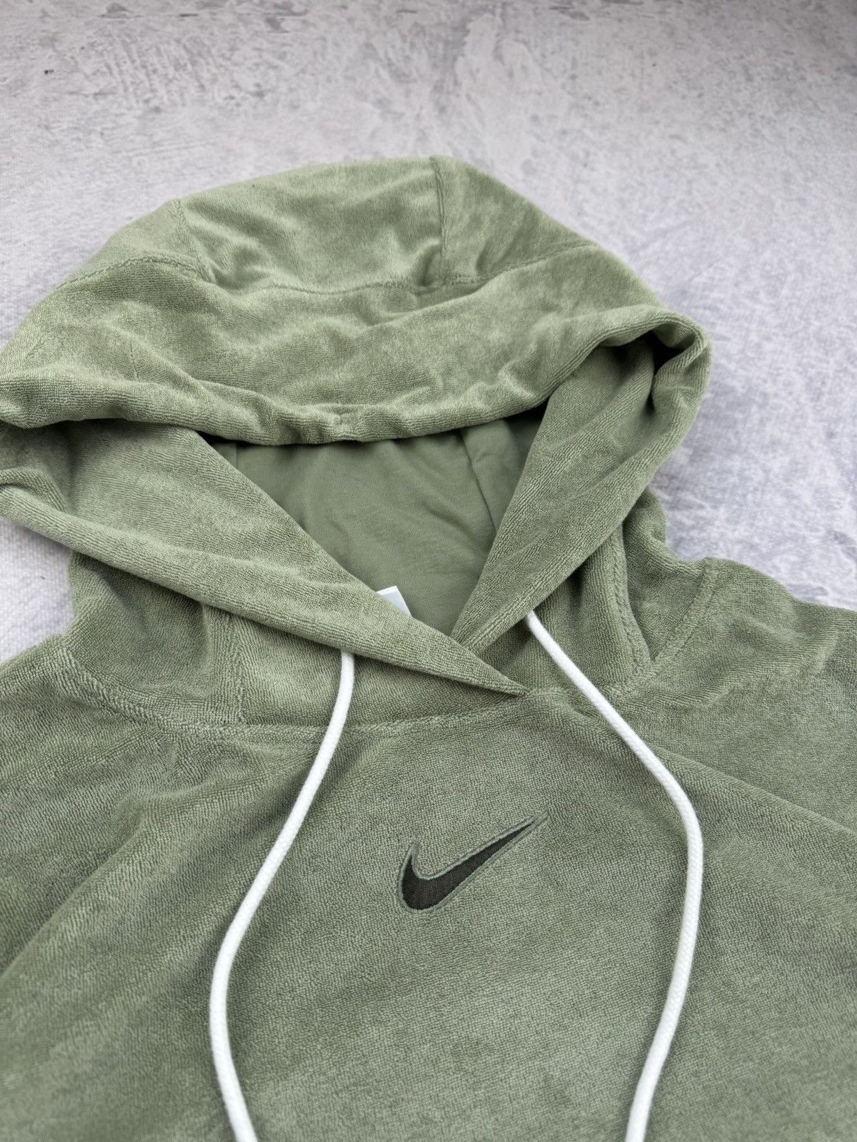 Nike × Vintage NIKE VINTAGE CENTER LOGO OVERSIZE BOXY HOODIE Size US L / EU 52-54 / 3 - 4 Thumbnail