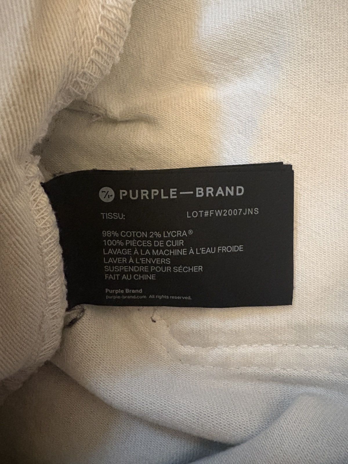 Purple Brand Purple Brand Jeans Size US 32 / EU 48 - 6 Thumbnail