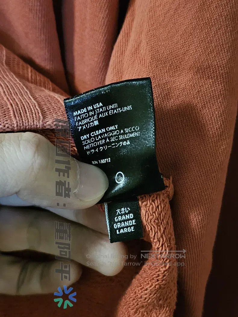 Amiri Amiri Size L Brick red brown hooded zipper pocket Size US L / EU 52-54 / 3 - 6 Thumbnail