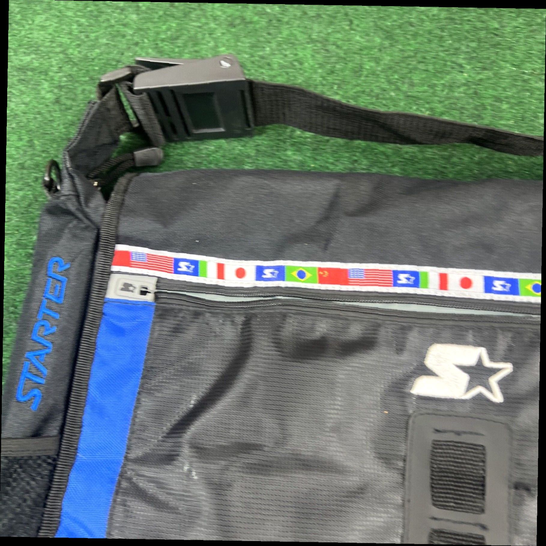 Starter Vintage Starter World Flag Laptop Messenger Bag Size ONE SIZE - 2 Thumbnail