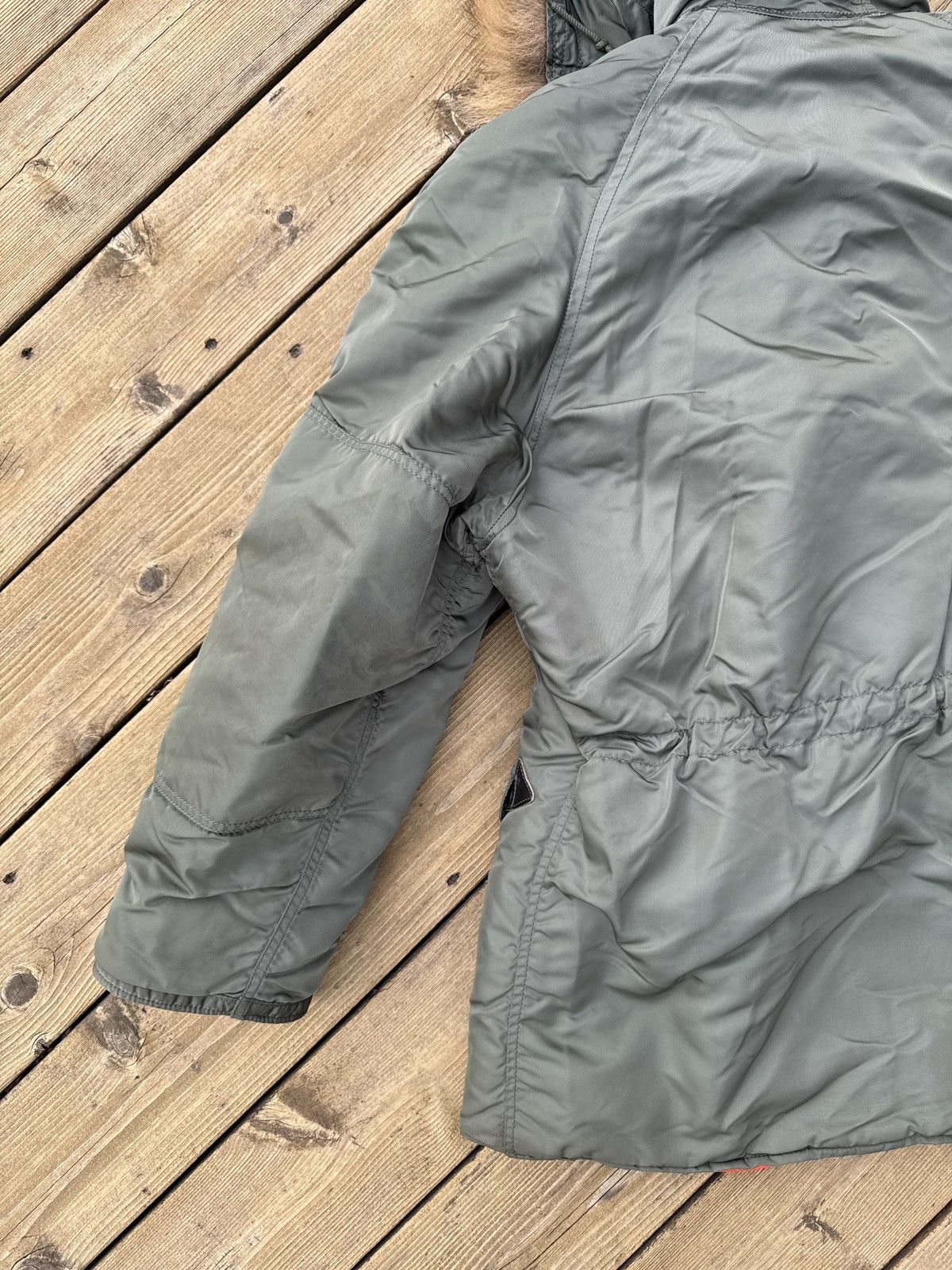 Vintage Vintage 1972 Air Force N-3B Parka Jacket Large Olive Orange Size US L / EU 52-54 / 3 - 17 Thumbnail