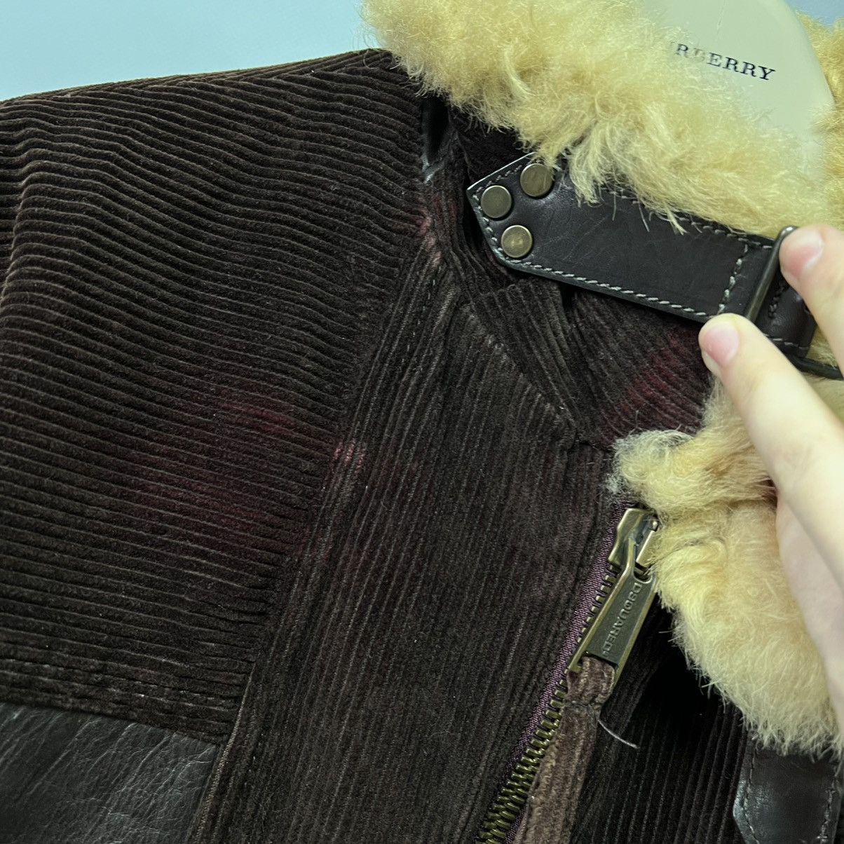 Dsquared2 Dsquared Hybrid Leather Shearling Jacket AW04 Vintage RARE Size US L / EU 52-54 / 3 - 8 Thumbnail
