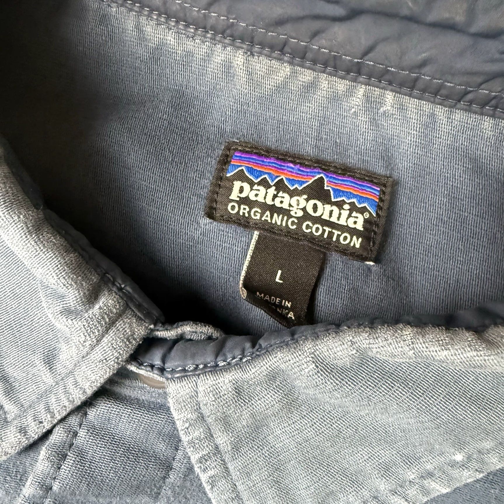 Patagonia Patagonia Shirt Mens L Blue Organic Cotton Flannel Button Up Pockets Casual Distressed Vintage: No (adjusted within constraints) Size US L / EU 52-54 / 3 - 3 Thumbnail