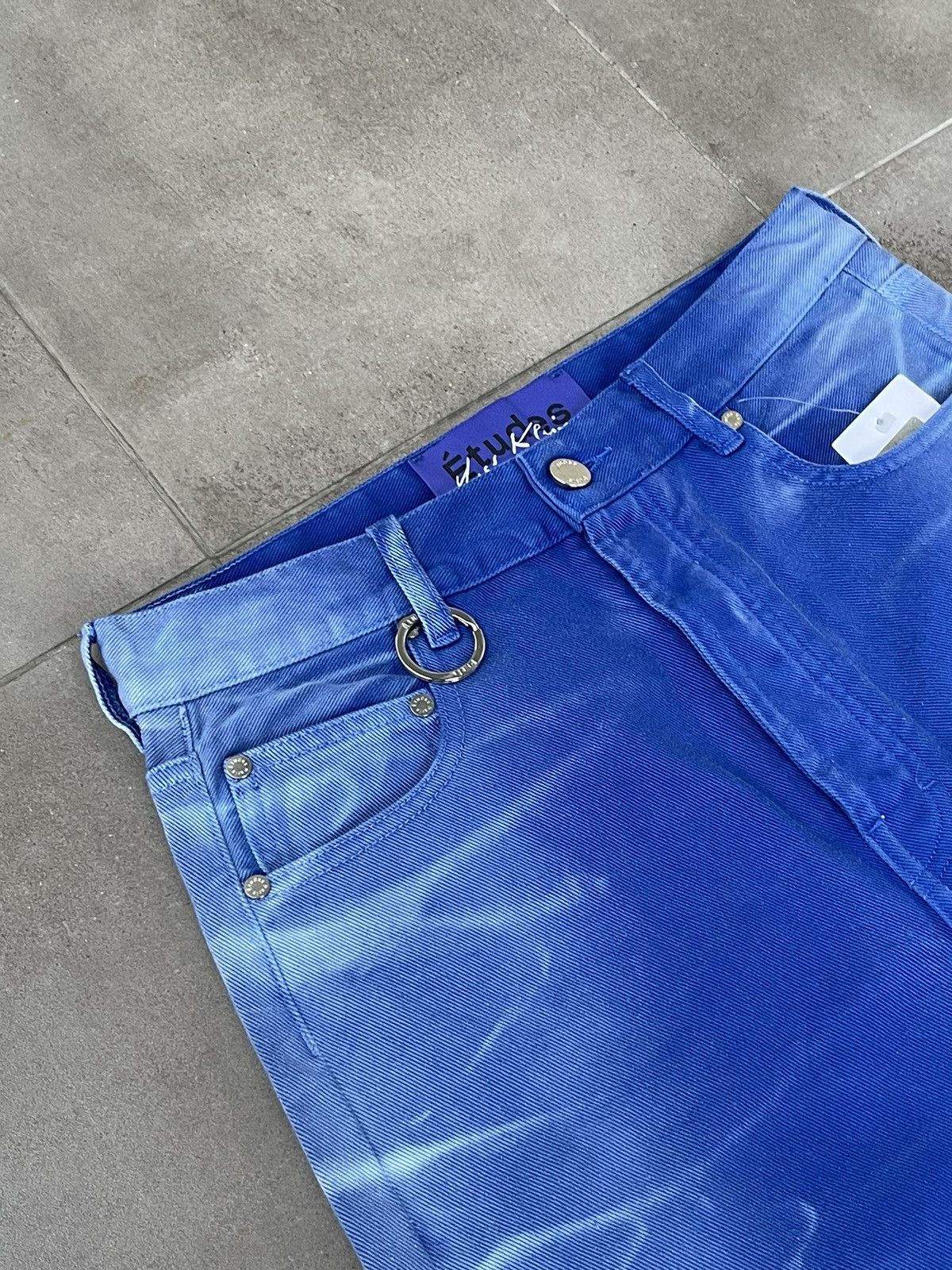 Etudes !DS! SS22 Etudes X Yves Klein Corner Edition Denim Pants Size 32" / US 10 / IT 46 - 16 Thumbnail
