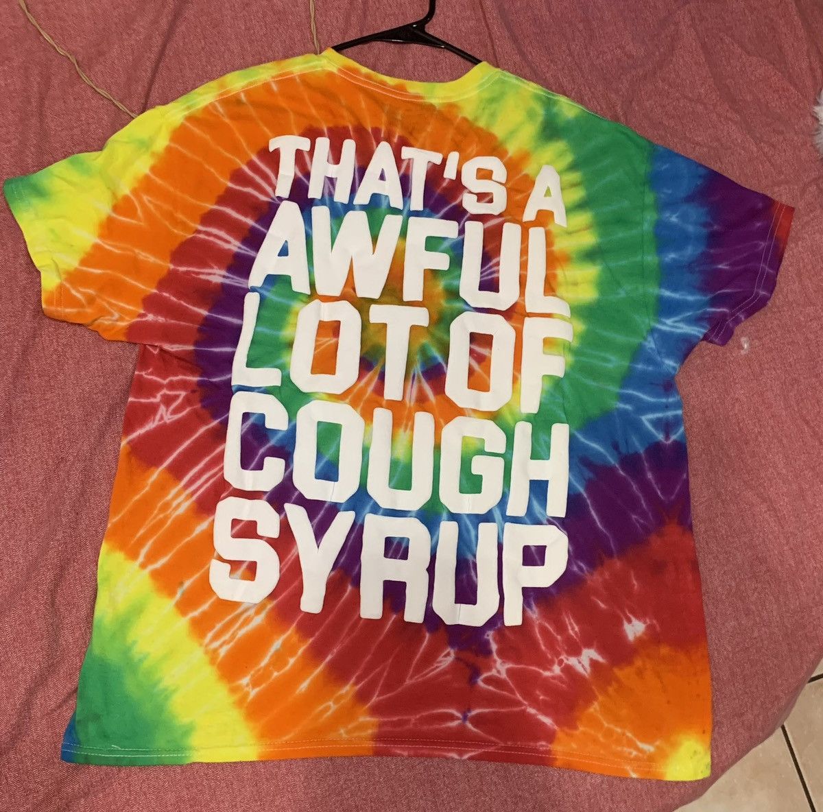 Awful Lot of Cough Syrup Tie Dye Awful Lot Of Cough Syrup Tee XL Size US XL / EU 56 / 4 - 3 Thumbnail