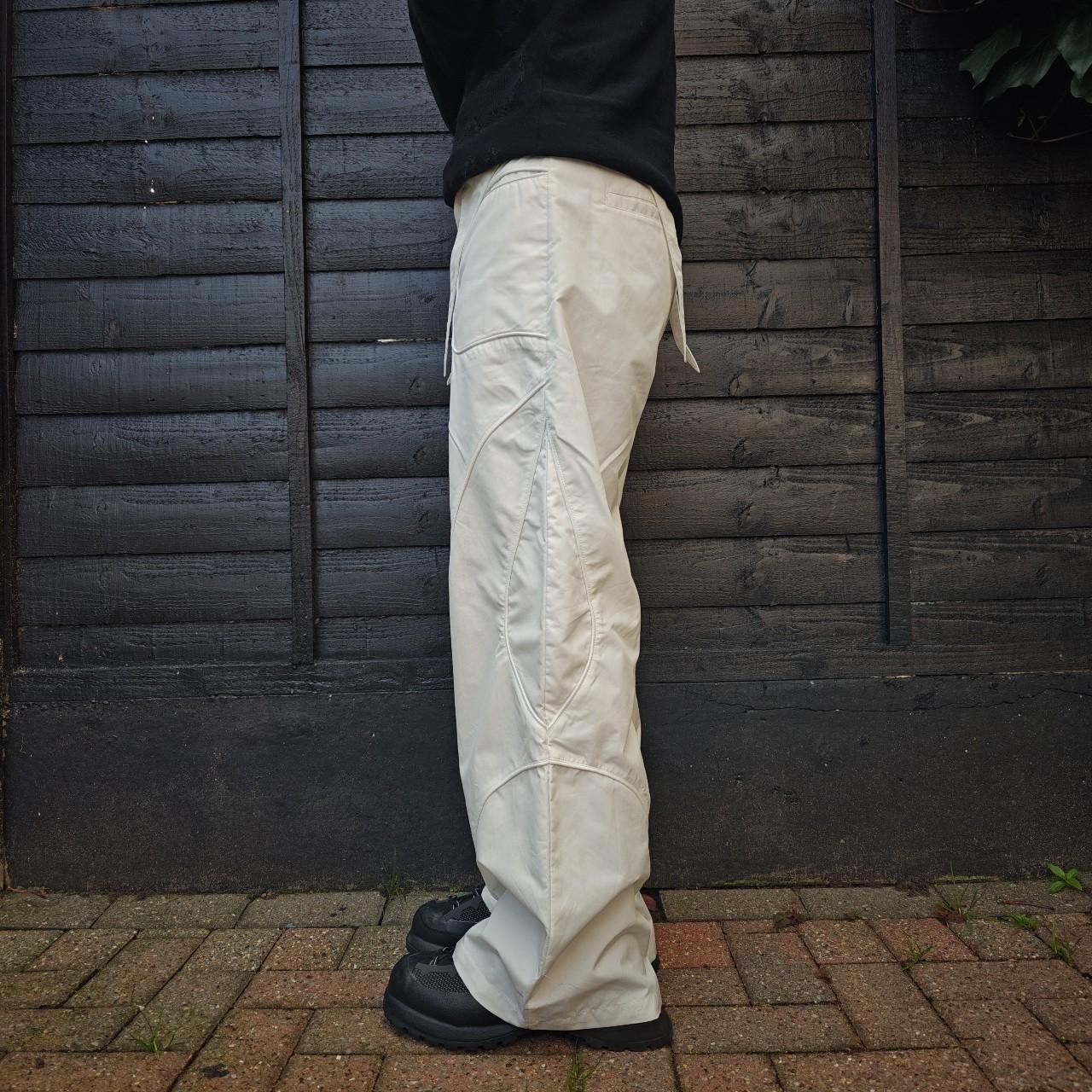 Other Interris White Piping Technical Trousers Size US 32 / EU 48 - 3 Thumbnail