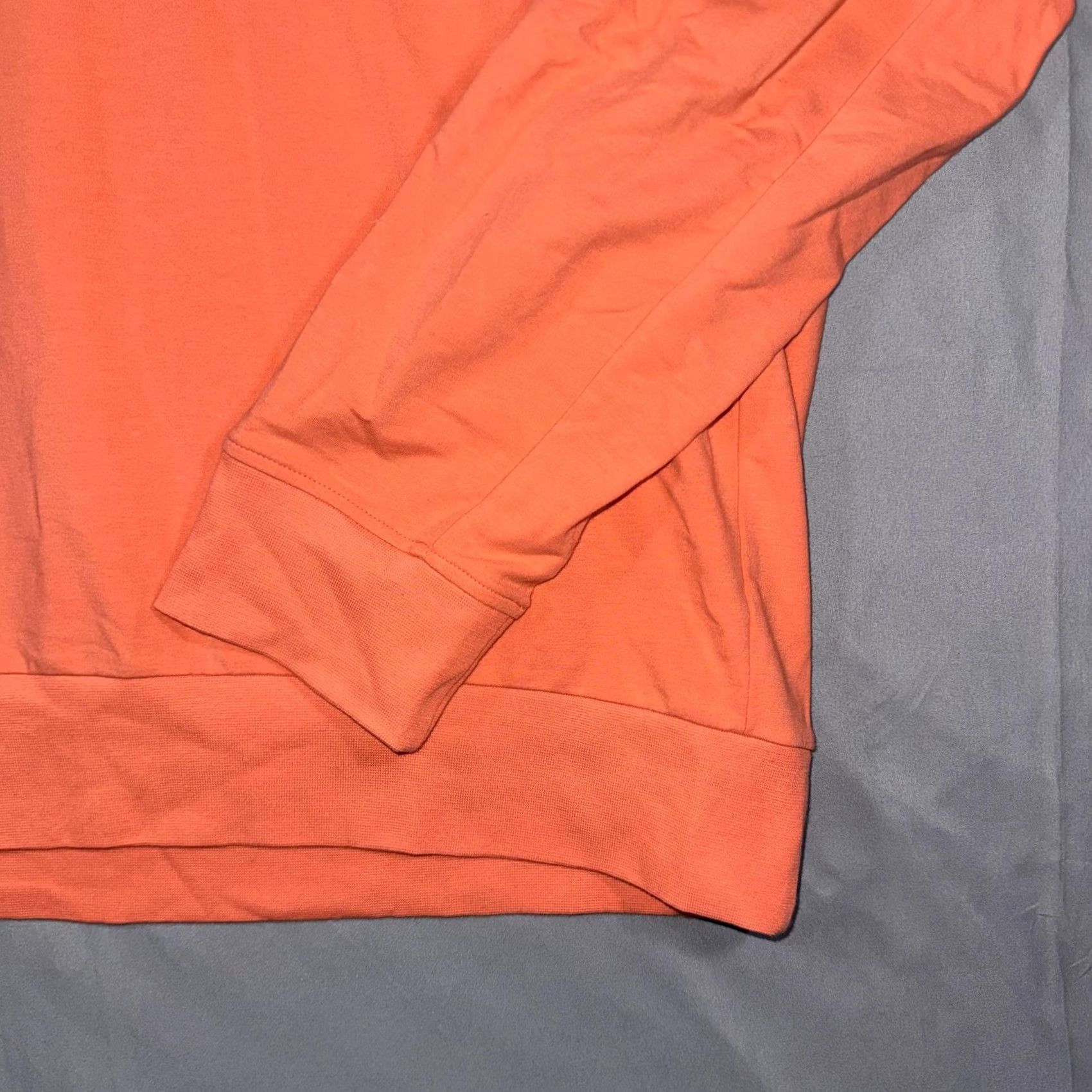 Polo Ralph Lauren Polo Golf Ralph Lauren Mens L Orange Repellent 1/4 Zip Mock Neck Pullover Shirt Size US L / EU 52-54 / 3 - 6 Thumbnail