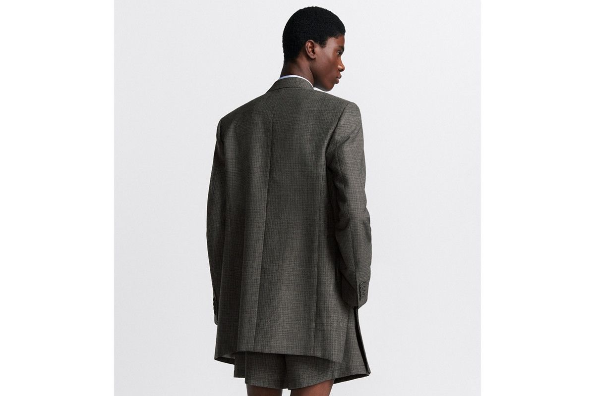 Dior o1bcso1str0226 Long Jacket in Grey Size US L / EU 52-54 / 3 - 5 Thumbnail