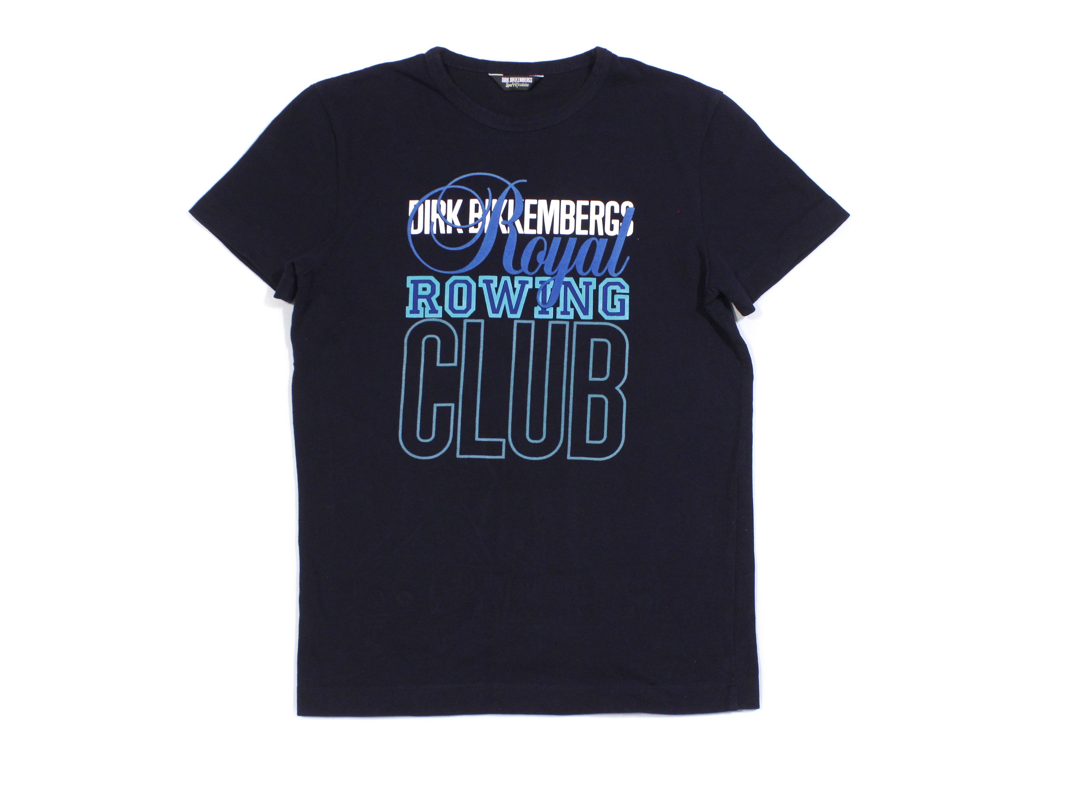 Dirk Bikkembergs Big Logo Soft T-Shirt Size US S / EU 44-46 / 1 - 1 Thumbnail