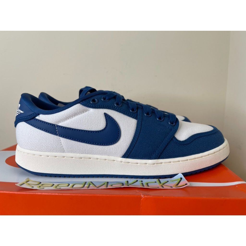 Jordan Brand Jordan 1 AJKO Low Kentucky Royal Blue Mens 6.5us Size US 6.5 / EU 39-40 - 3 Thumbnail