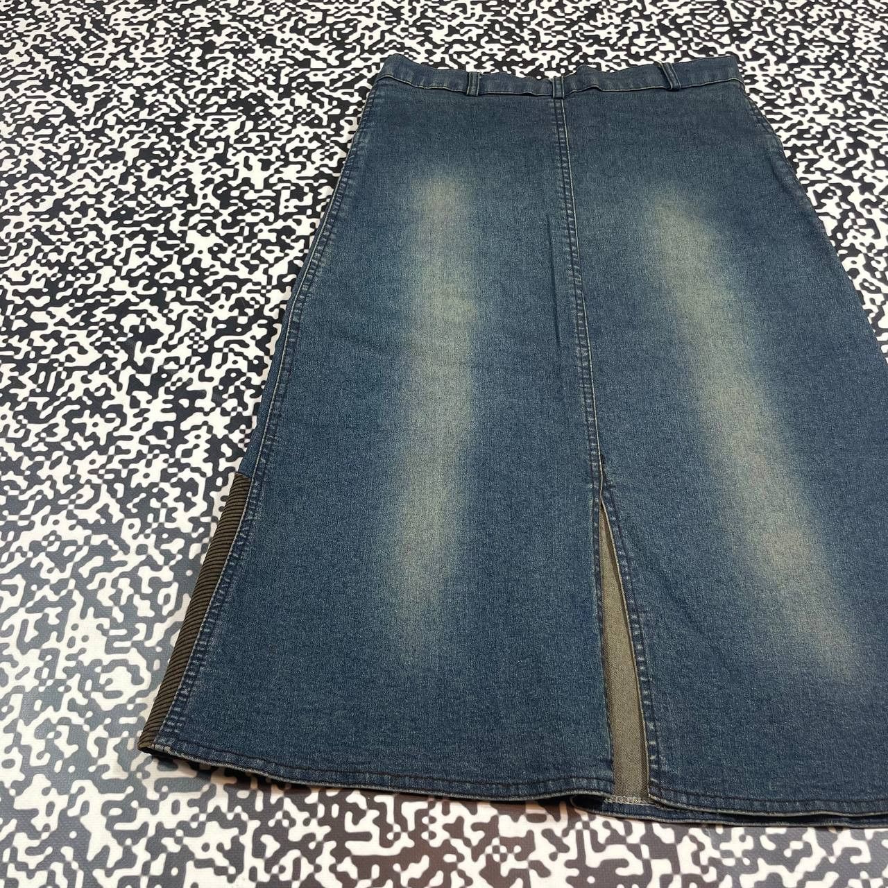 Japanese Brand Vintage Y2K Japanese Retro Midi Skirt 90s Style Size 27" / US 4 / IT 40 - 11 Thumbnail