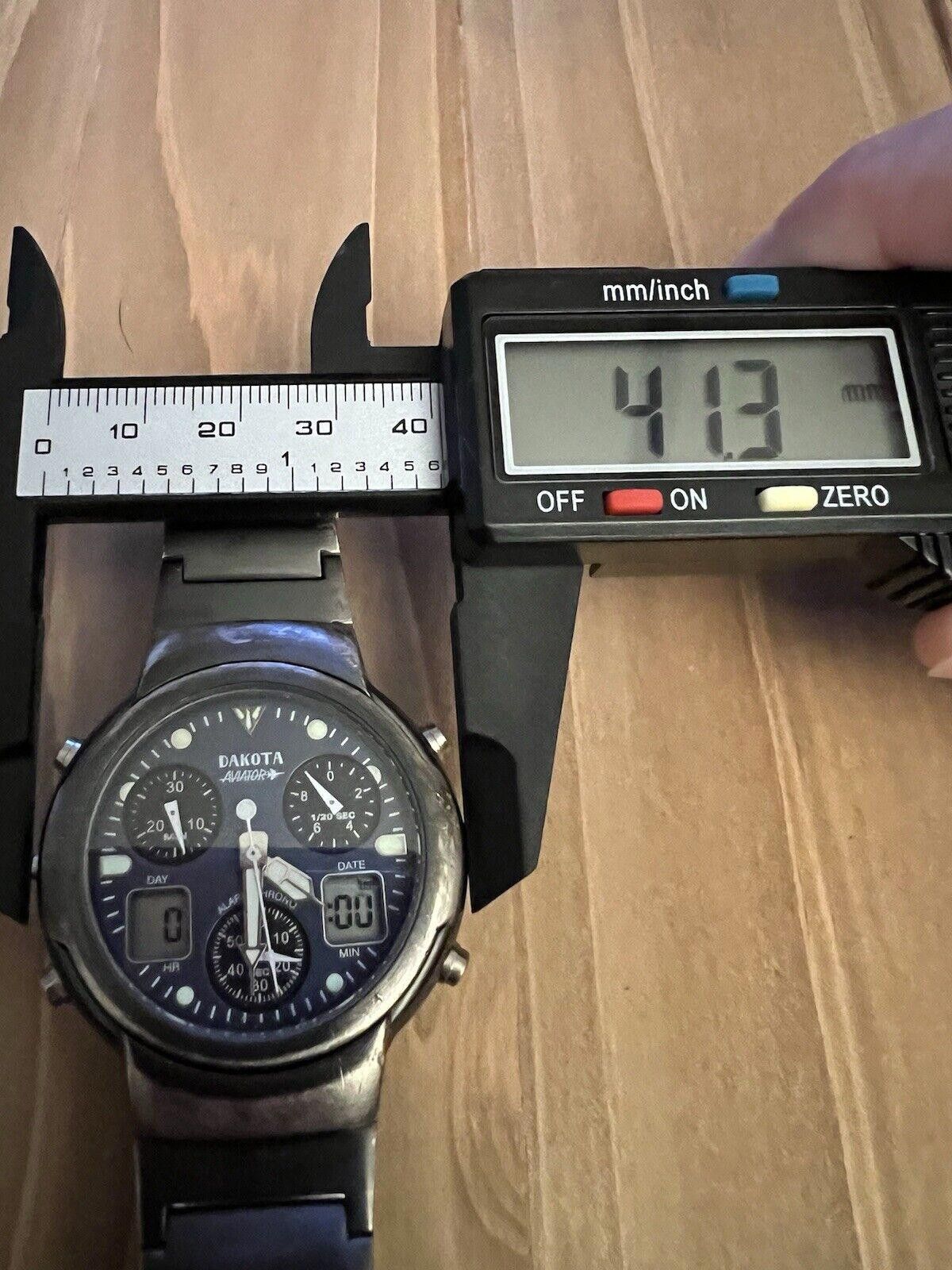 Aviator Nation Dakota Aviator Watch For Repair New Battery Size ONE SIZE - 3 Thumbnail