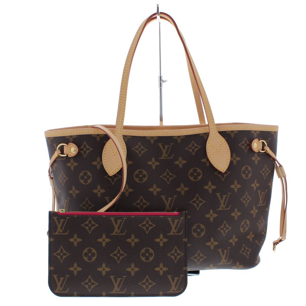 Louis Vuitton Neverfull PM Pivoine Pouch Monogram Handbag