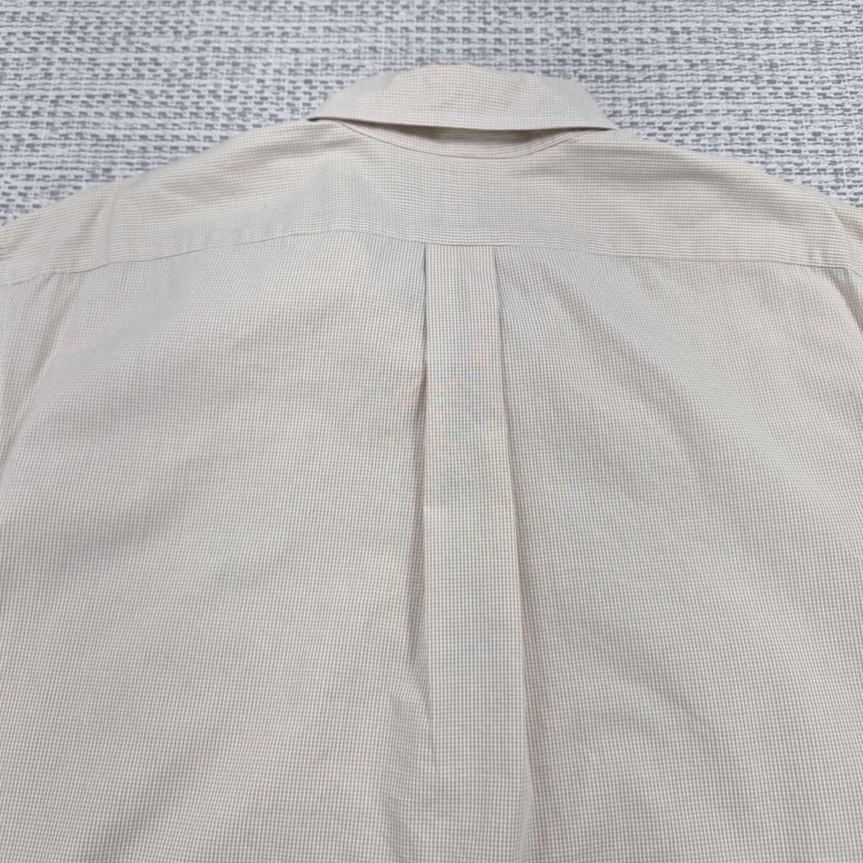 Ralph Lauren VINTAGE Ralph Lauren Dress Shirt Mens 16.5 32/33 Bieje Yarmouth Classic Fit Size 46R - 7 Thumbnail