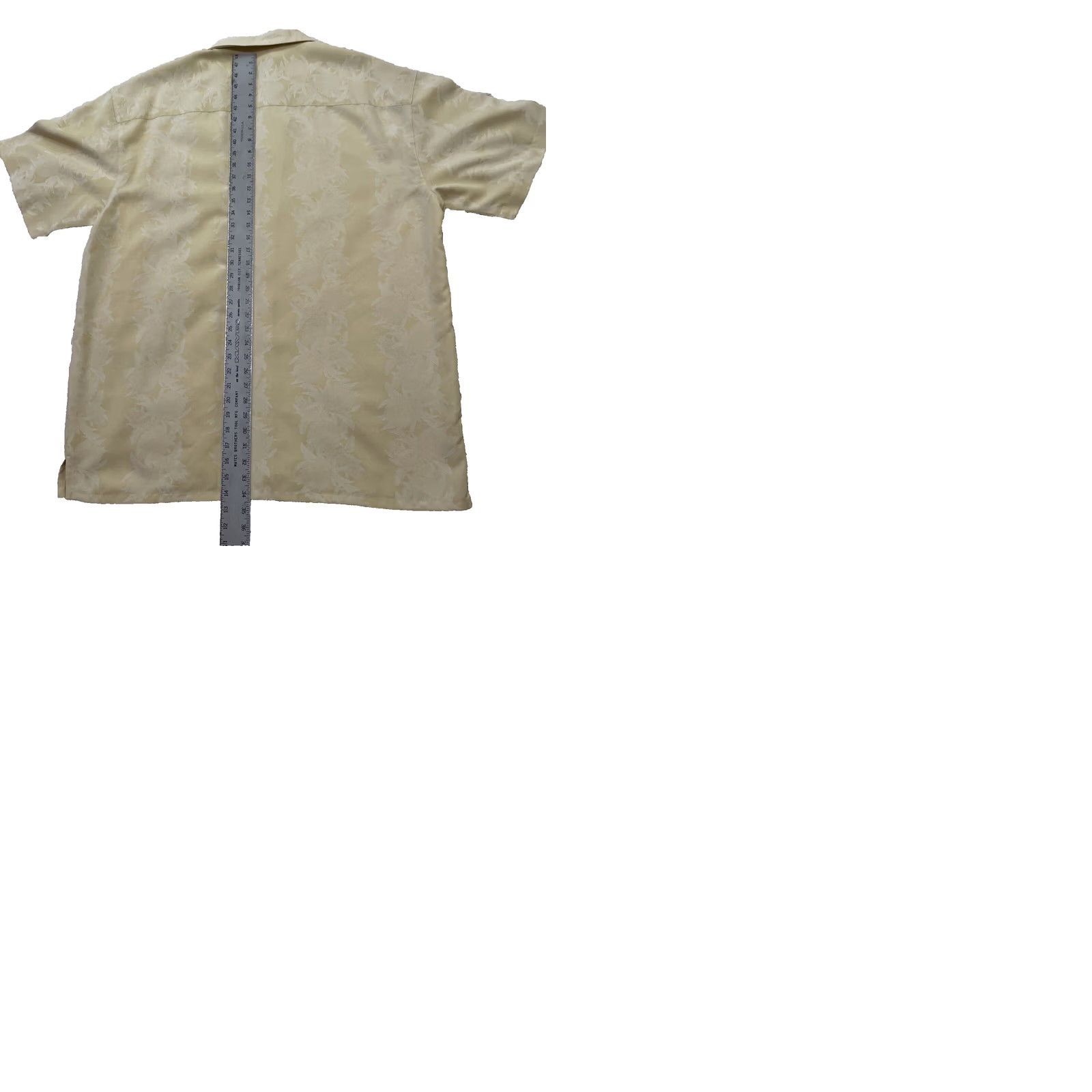 Vintage VINTAGE Montique Hawaiian Shirt Men 2XL Relax Floral Stripe Yellow Regency Aloha XXL Shirt Size US XXL / EU 58 / 5 - 11 Thumbnail