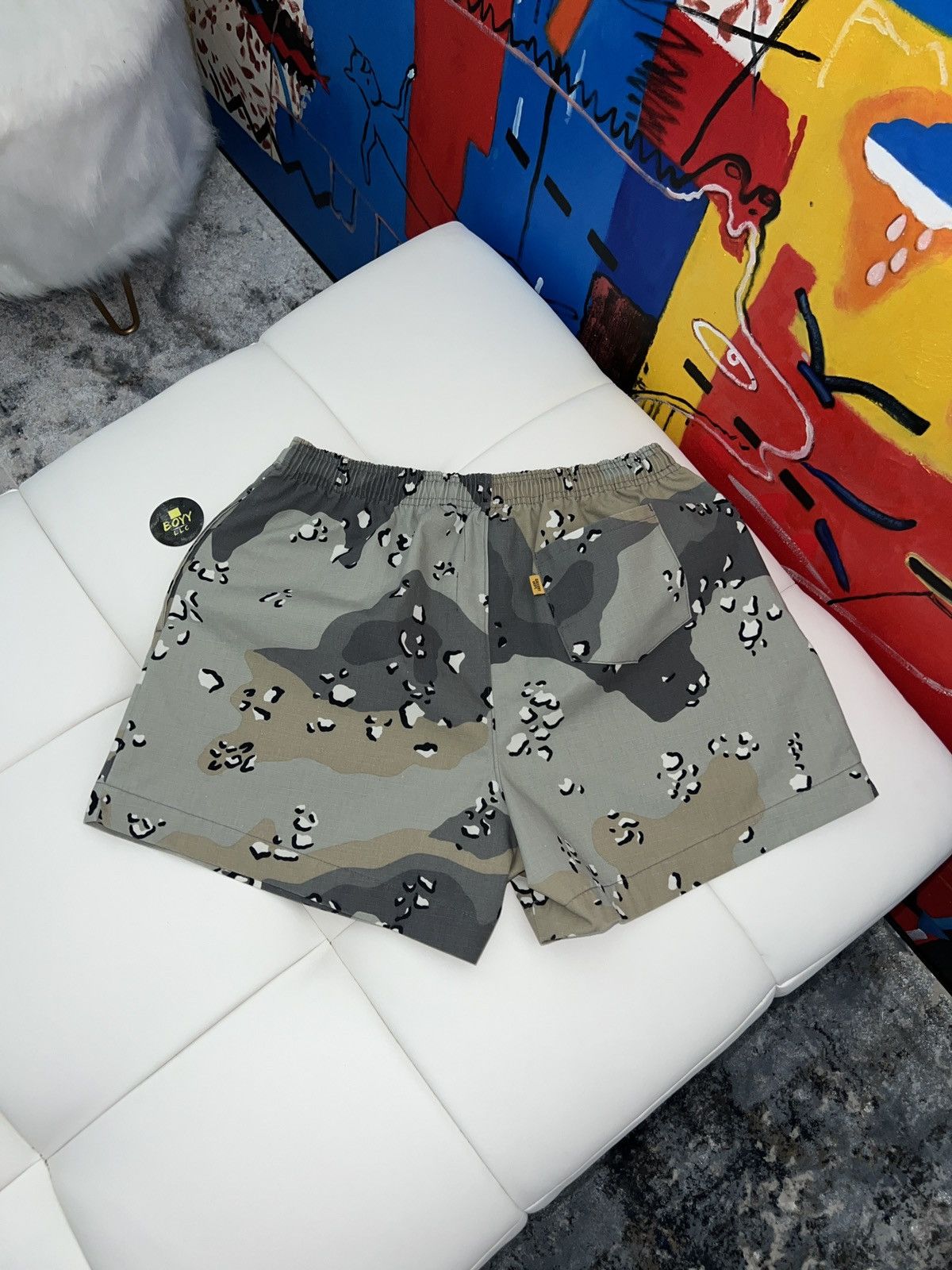 Gallery Dept Atk Grey Camo Shorts Zuma