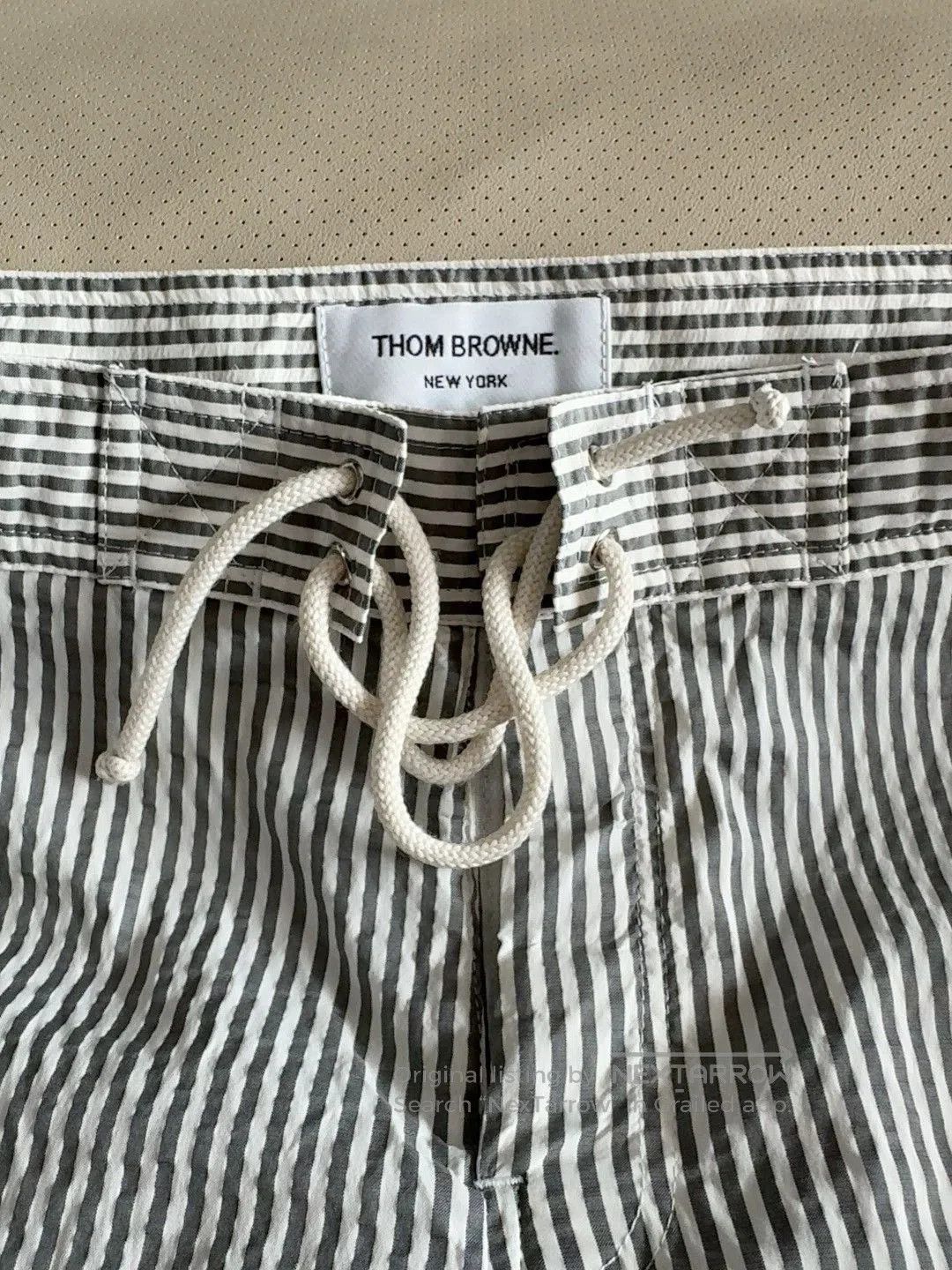 Thom Browne Thom Browne Striped Drawstring Shorts. Size US 28 / EU 44 - 5 Thumbnail