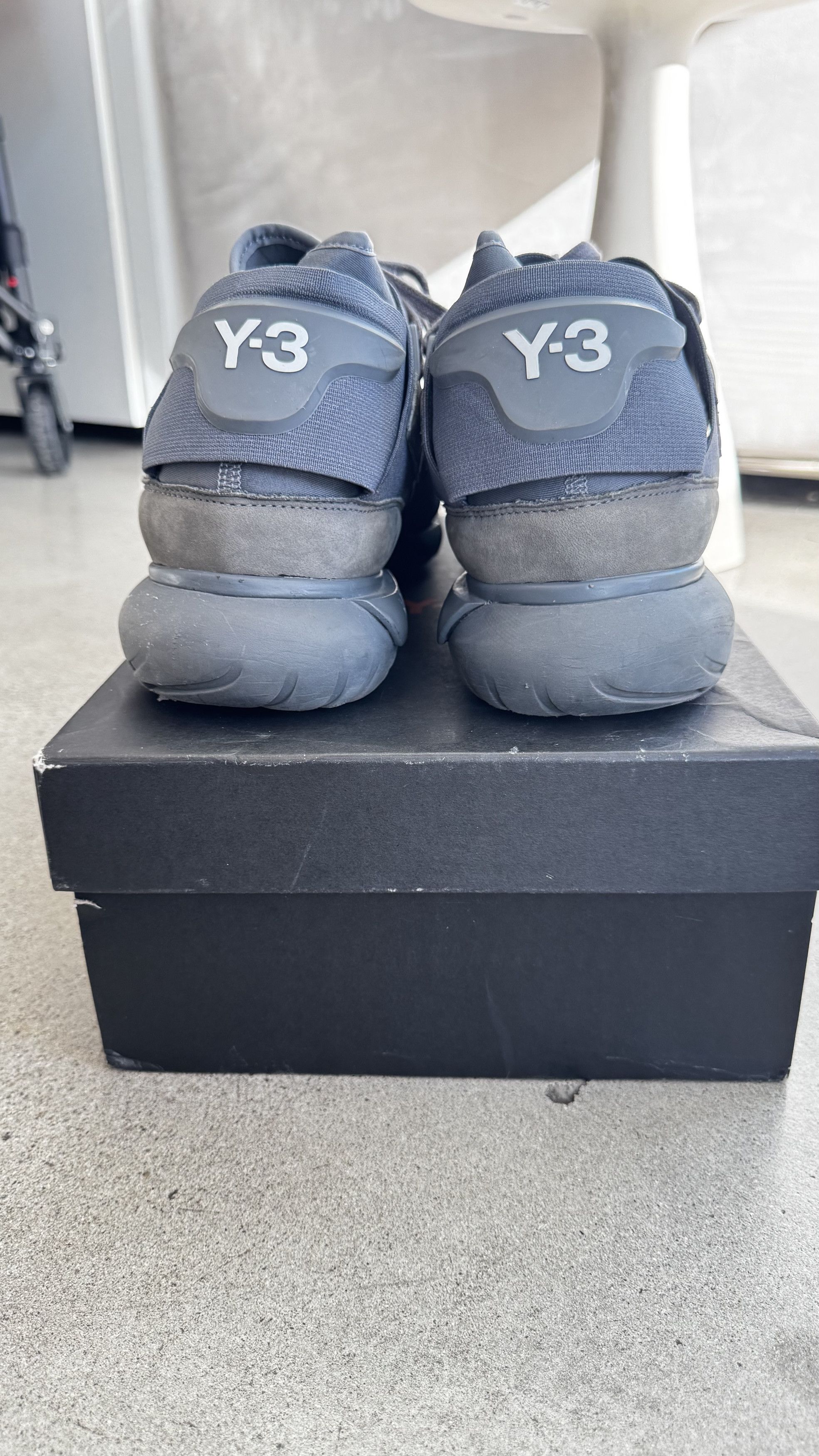 Yeezy Yeezy Y-3 Qasa High – Grey / Blue Tone Size US 10.5 / EU 43-44 - 5 Thumbnail