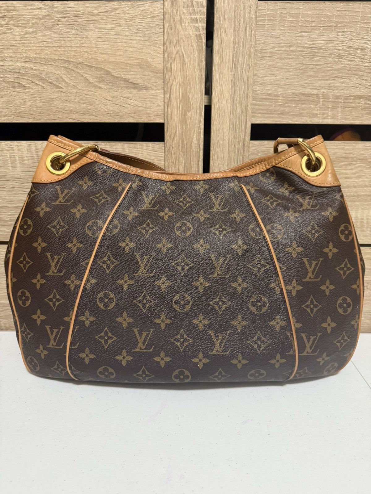 Louis Vuitton LV Galliera Monogram Brown Hobo Shoulderbag Size ONE SIZE - 3 Thumbnail