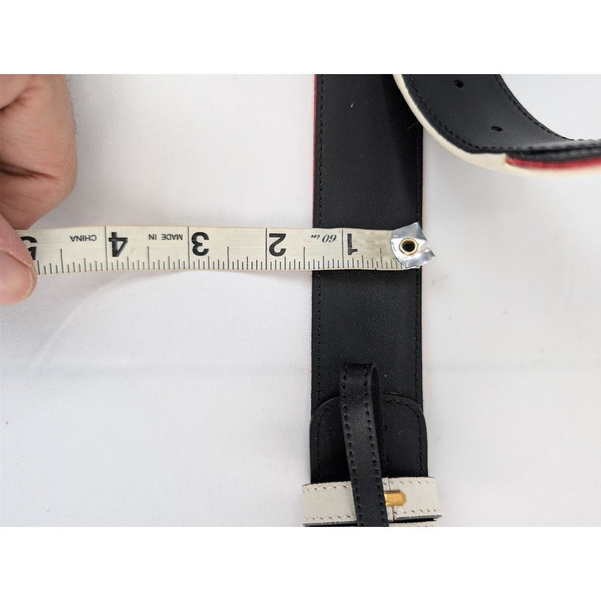 Adidas × Gucci o1rshd1 Size: 75 / M Belt W.40 GG Mar in Black Size 30 - 13 Thumbnail