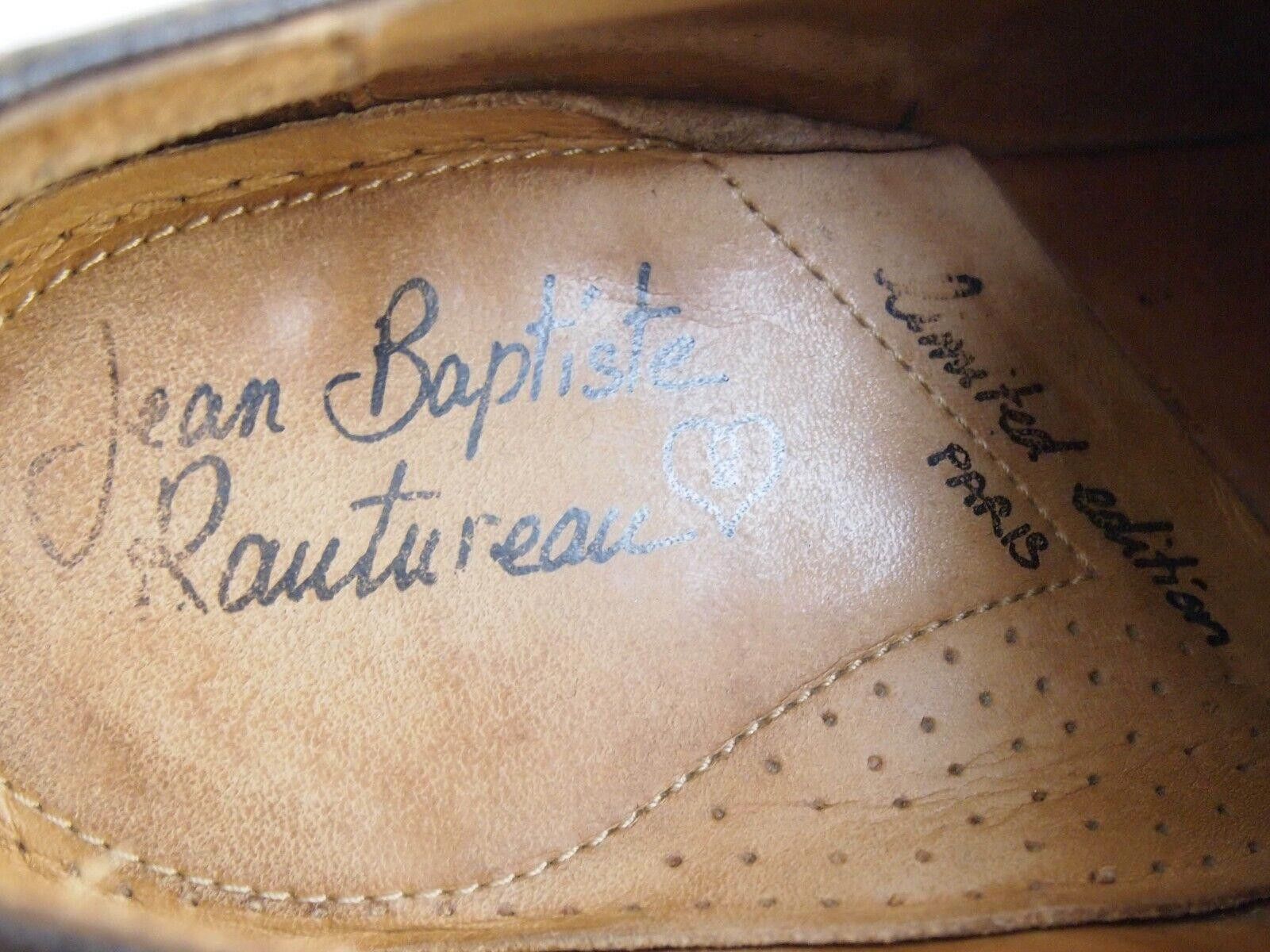 Designer Jean Baptiste Rautureau Oxfords Brown Leather EU 41 US 8 Size US 8 / EU 41 - 9 Thumbnail
