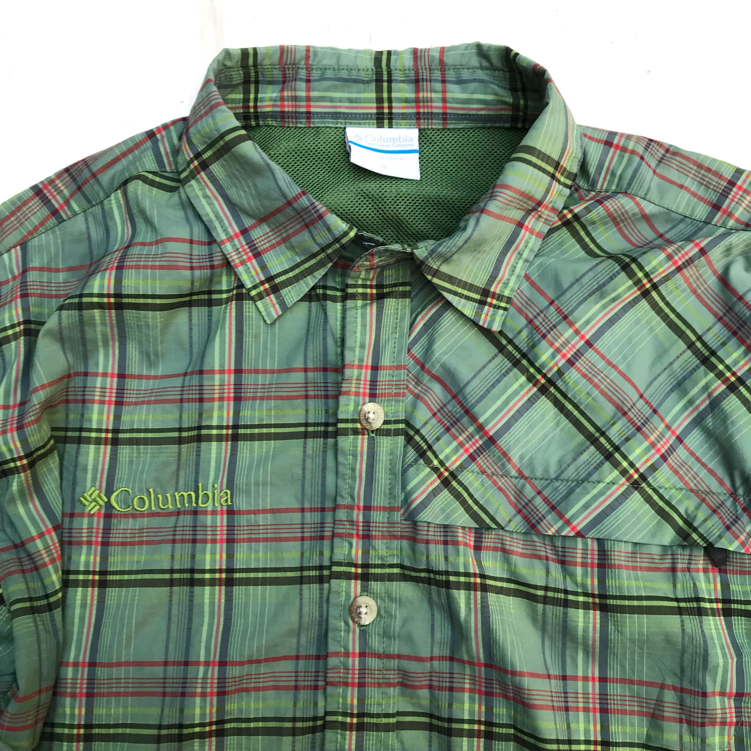 Columbia × Mountain Equipment Columbia Outdoor sporty casual mountaineering shirt green Size US M / EU 48-50 / 2 - 2 Thumbnail