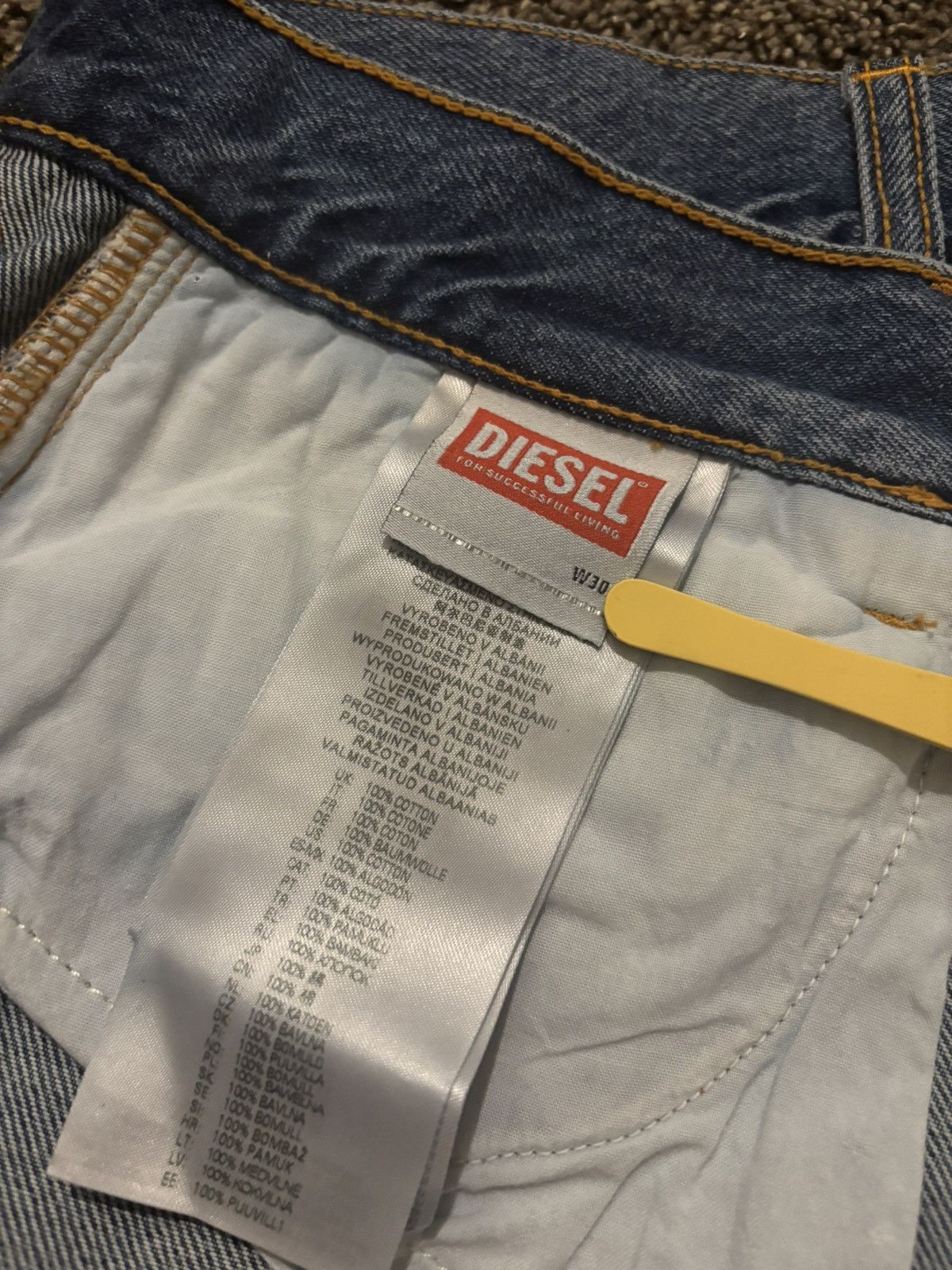 Designer × Diesel DIESEL WOMEN SHORTS 🩳 Size 30" / US 8 / IT 44 - 3 Thumbnail
