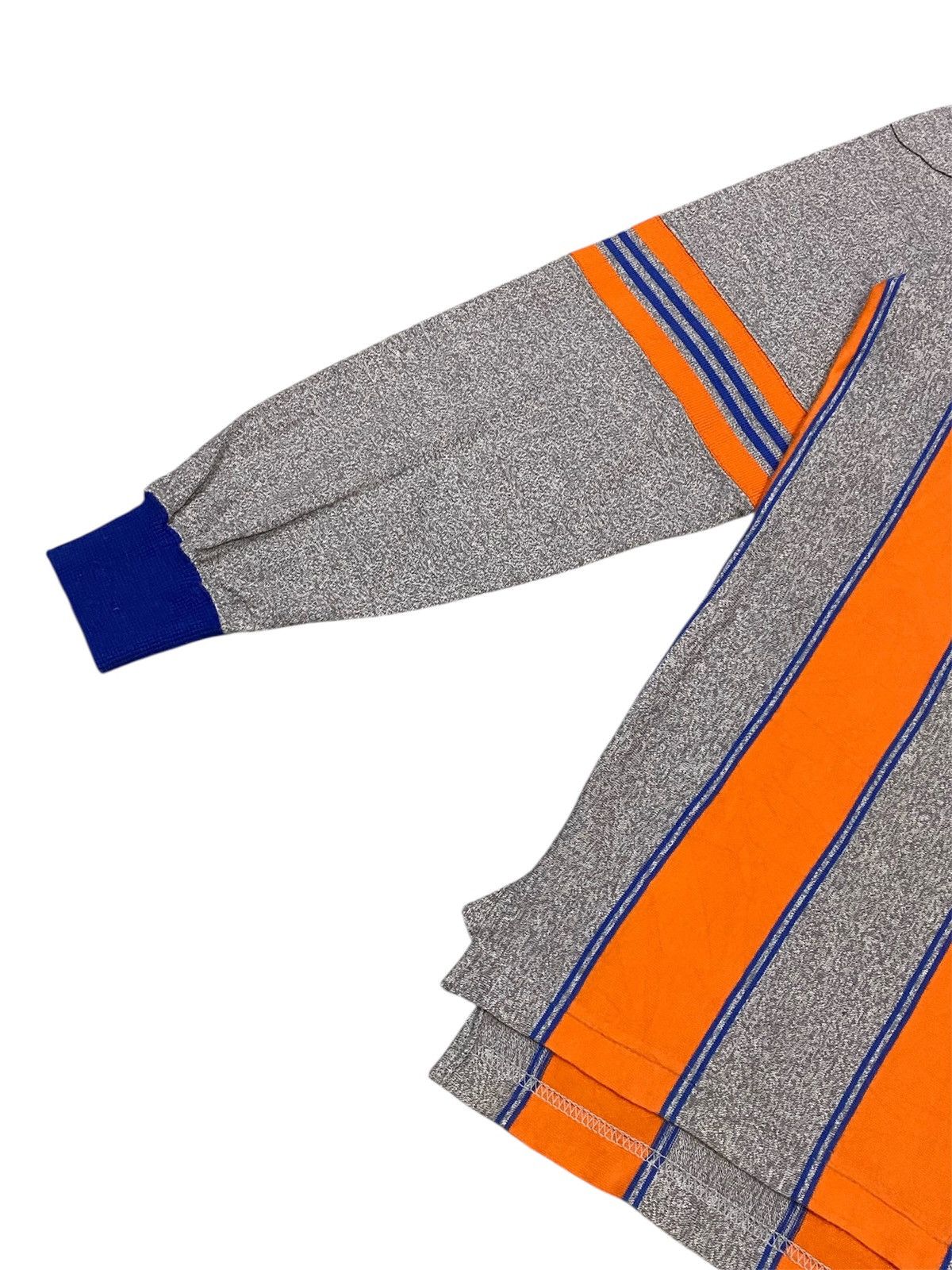 Nigel Cabourn Vintage Nigel Cabourn Stripe Hoodie Long Sleeve Shirt Size US M / EU 48-50 / 2 - 6 Thumbnail