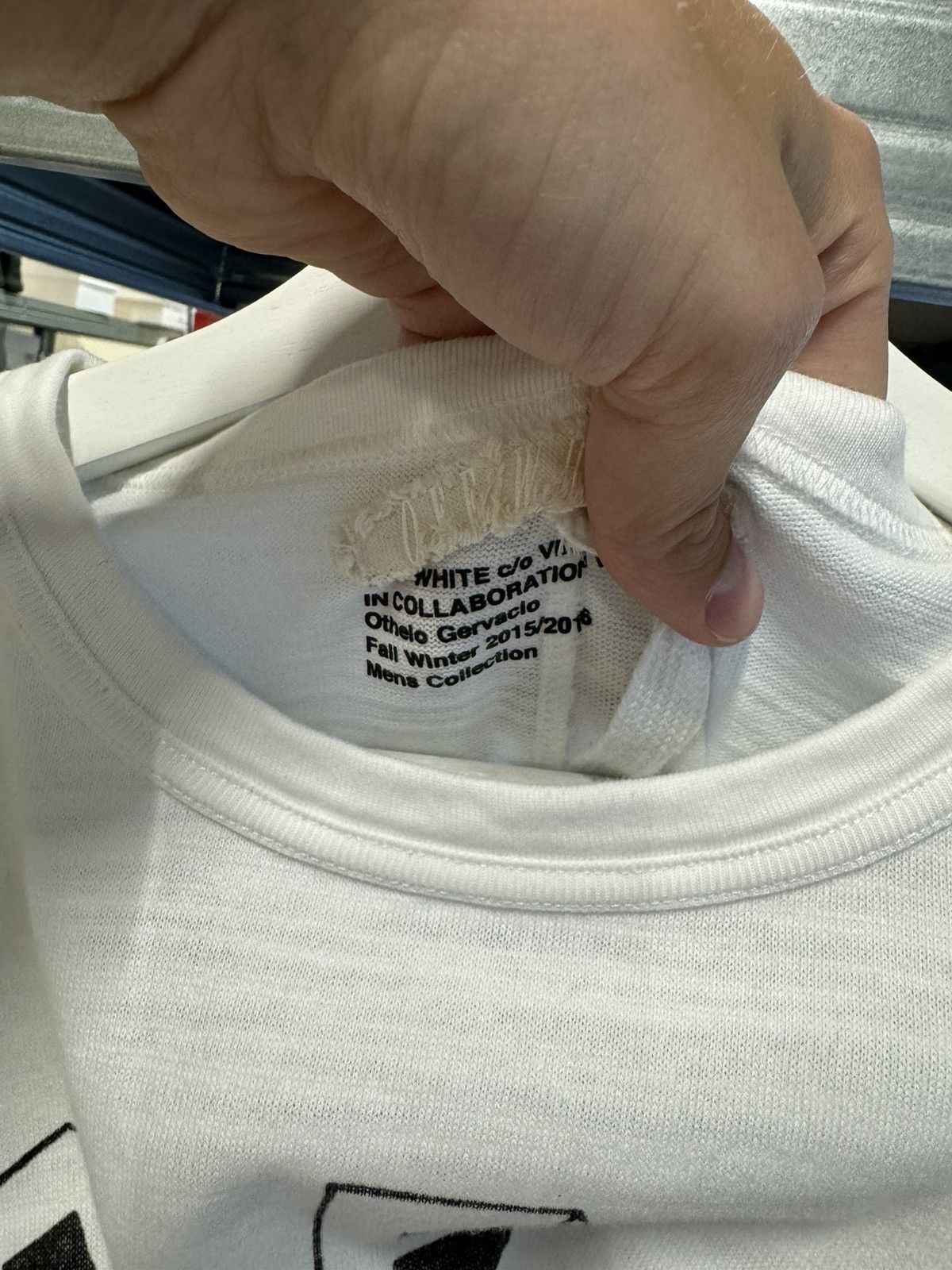 Off-White × Virgil Abloh Off-White X Othelo Hervacio FW15 RARE Hail Mary T-Shirt Size US M / EU 48-50 / 2 - 4 Thumbnail