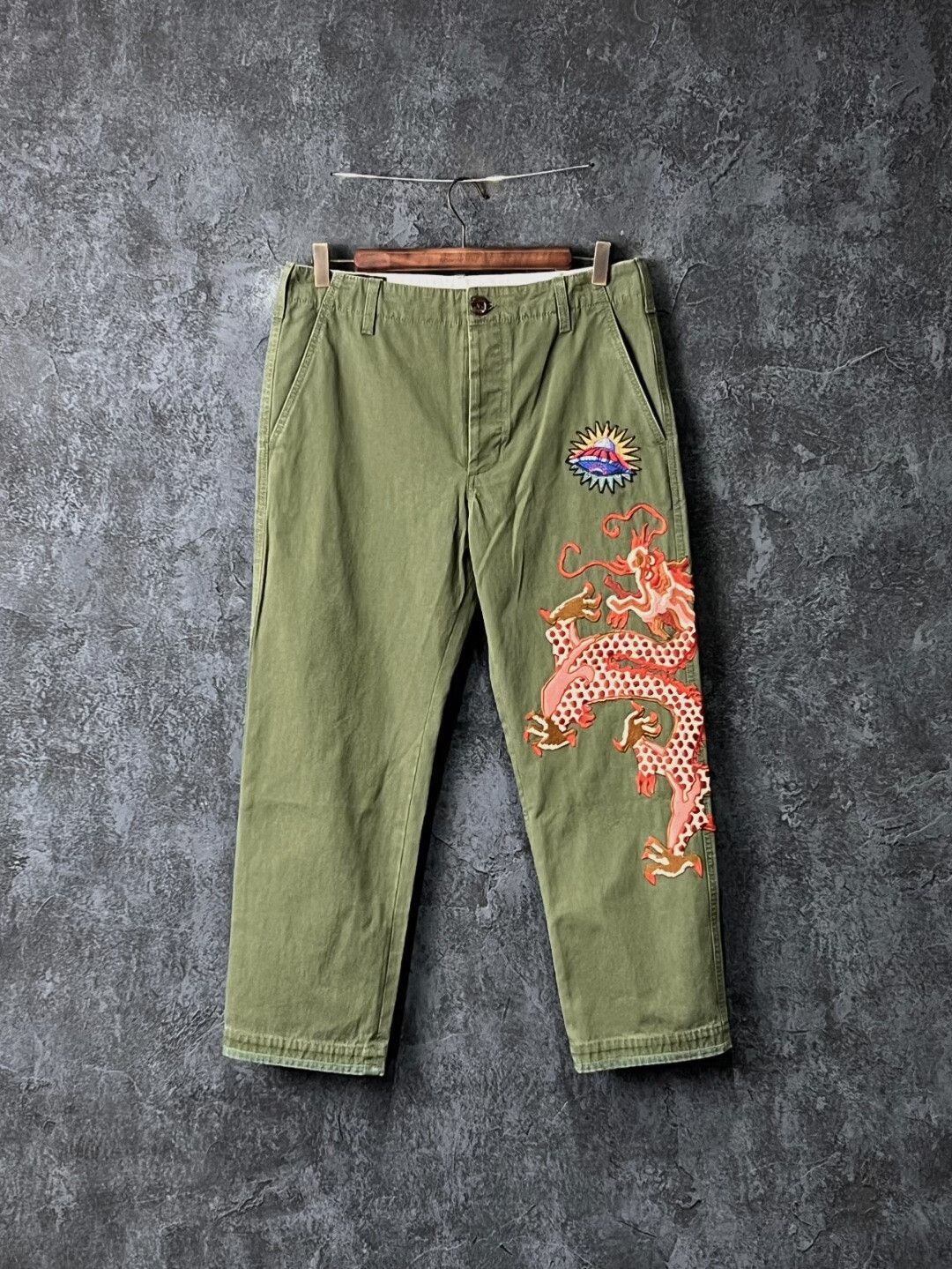 Gucci Gucci Casual Embroidered Casual Pants 32 Men Size US 32 / EU 48 - 1 Thumbnail