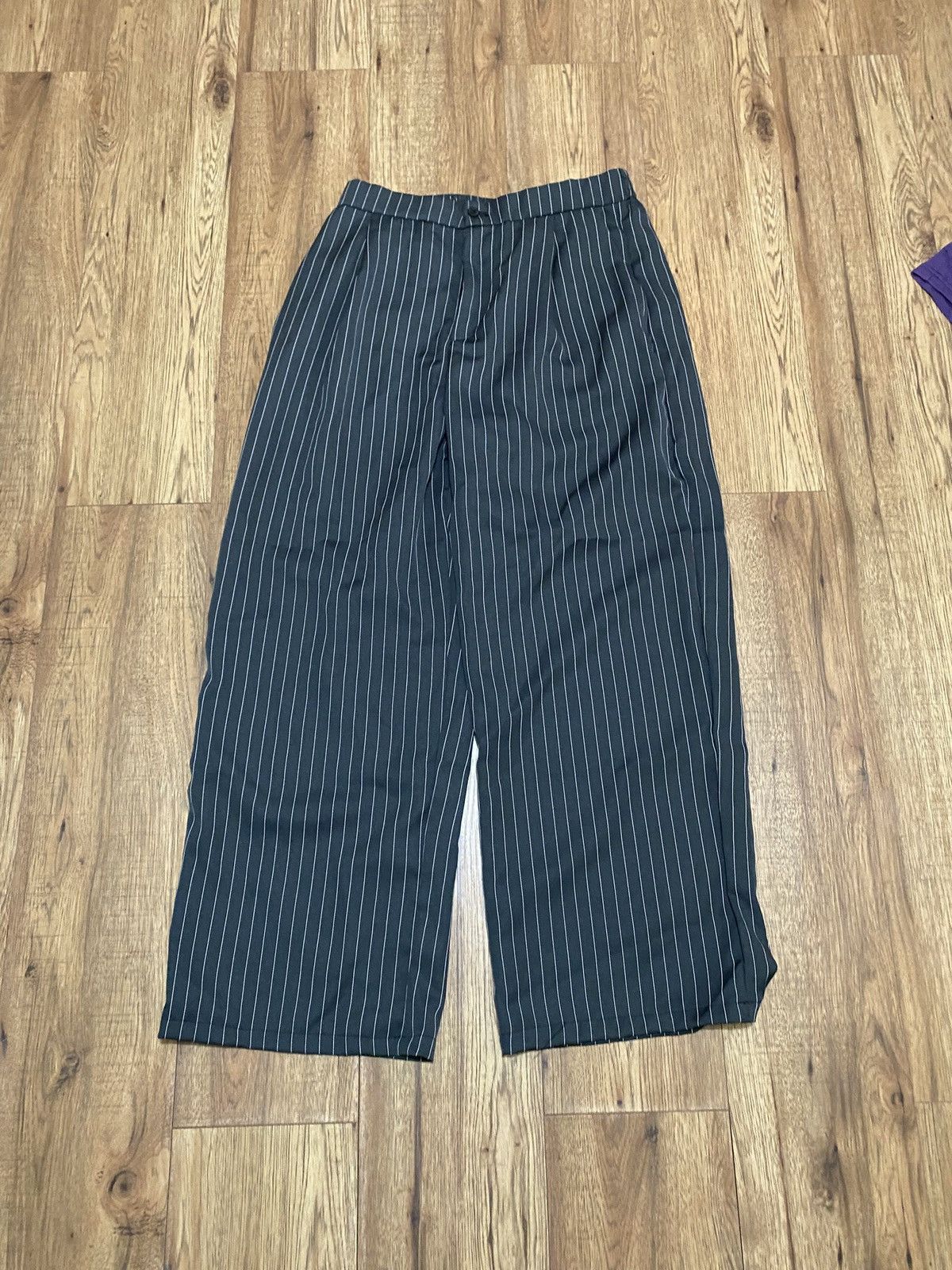 Other Pinstripe baggy dress pants Size 34R - 1 Thumbnail