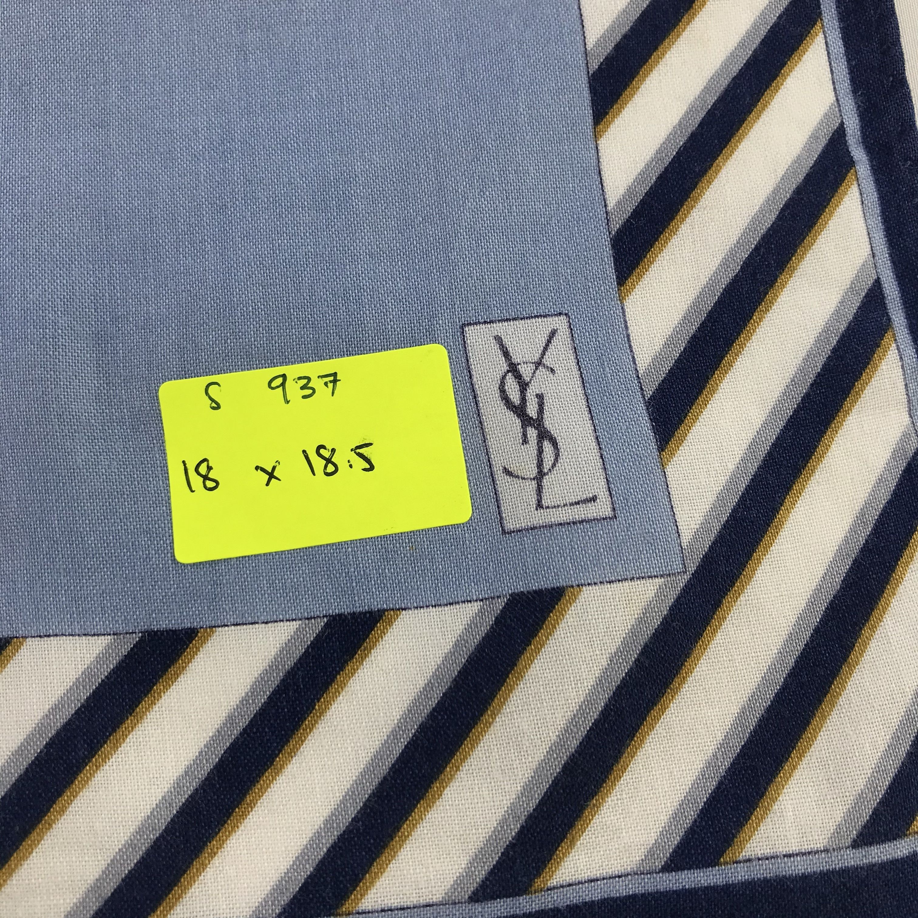 Vintage × Yves Saint Laurent Yves Saint Laurent Bandana / Handkerchief /Neckerchief -S937 Size ONE SIZE - 5 Thumbnail