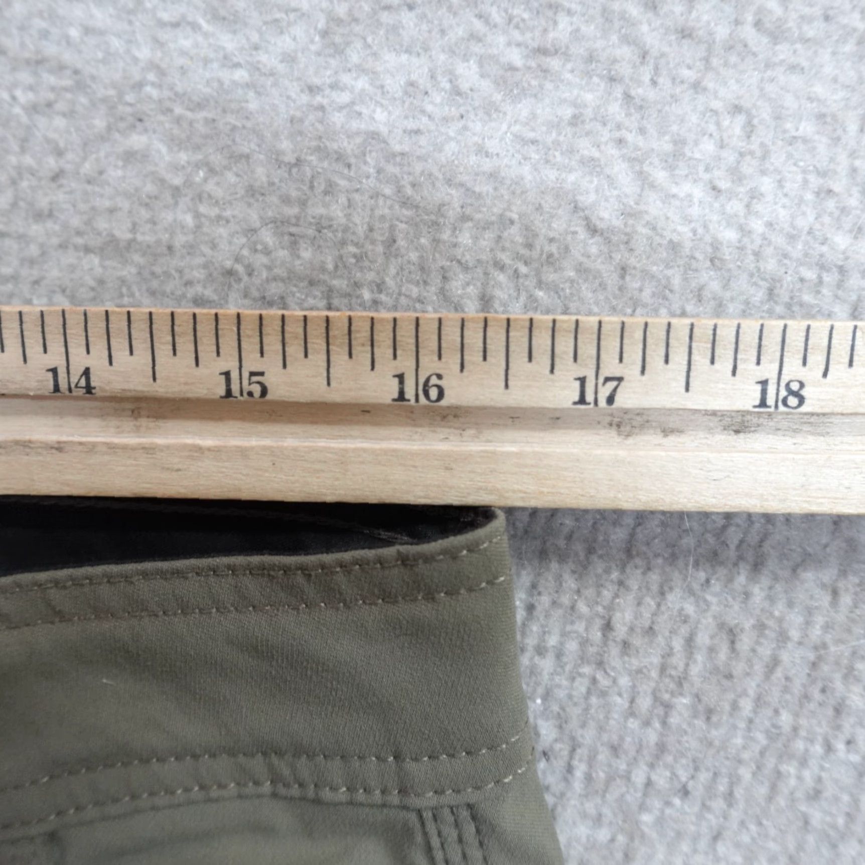 Prana Prana Brion Pants 32 x 32 Green Gray Solid Chino Straight Size US 32 / EU 48 - 7 Thumbnail