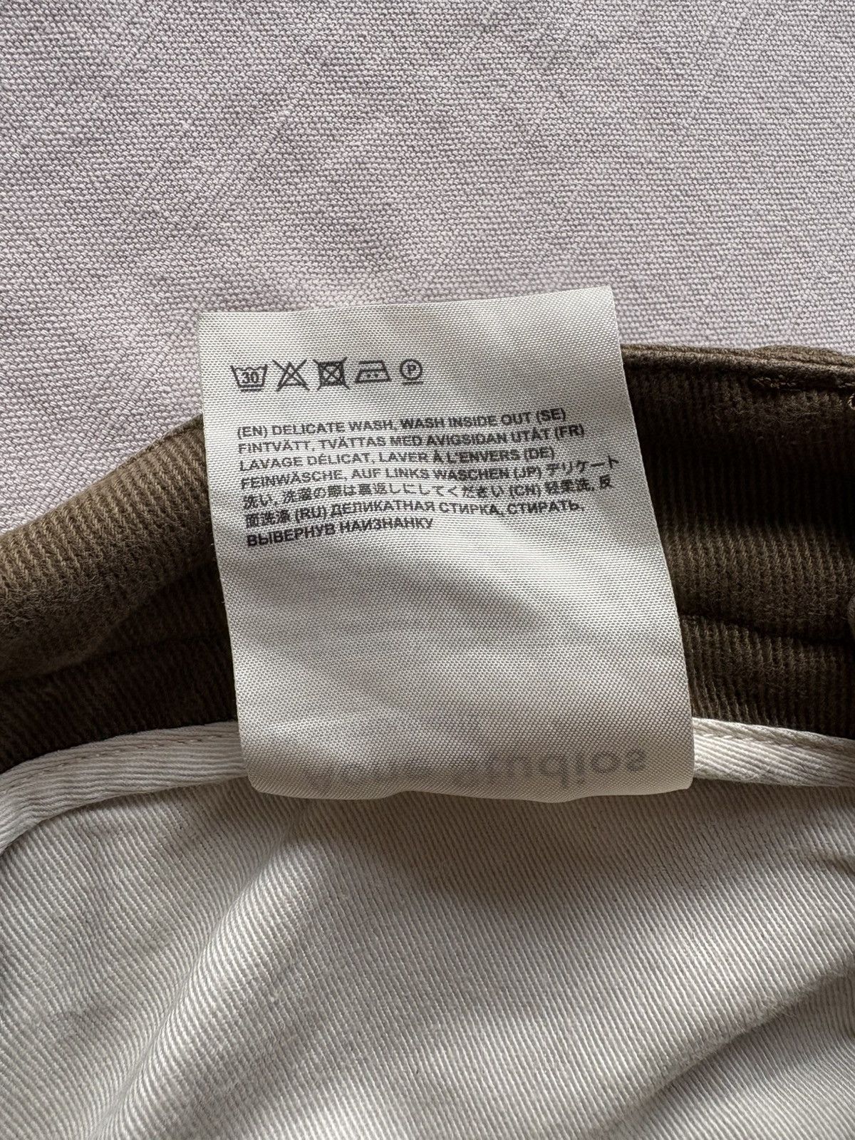 Acne Studios Acne Studios Workwear Twill Trousers Olive Green Size US 31 - 5 Thumbnail
