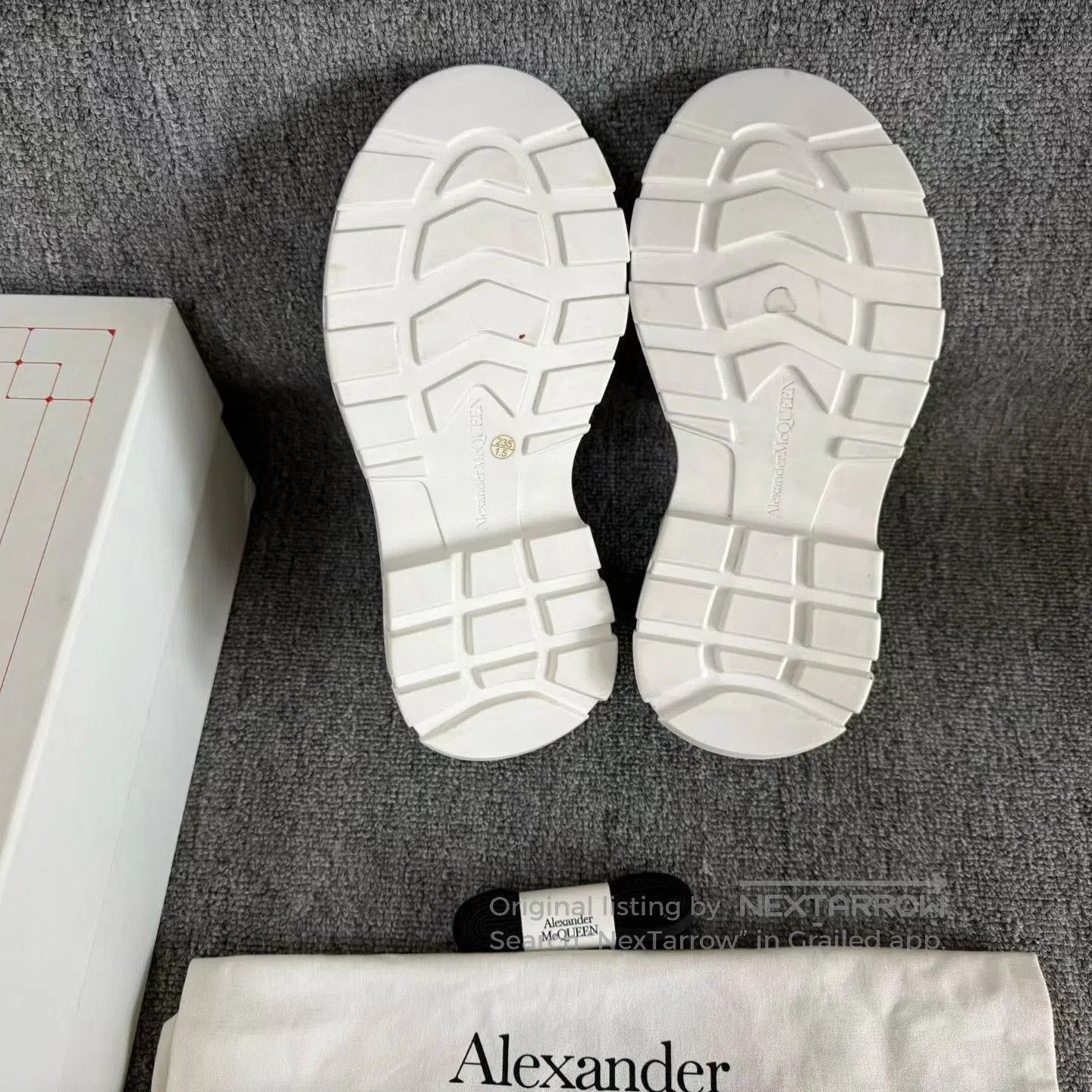 Alexander McQueen Alexander McQueen Thick-Soled Canvas Shoes. Size US 6 / IT 36 - 7 Thumbnail