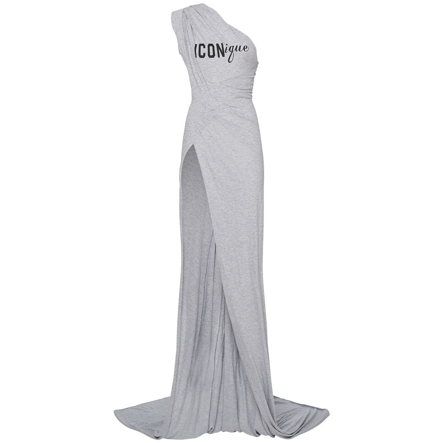 DSQUARED2 Gray Long Dress New )