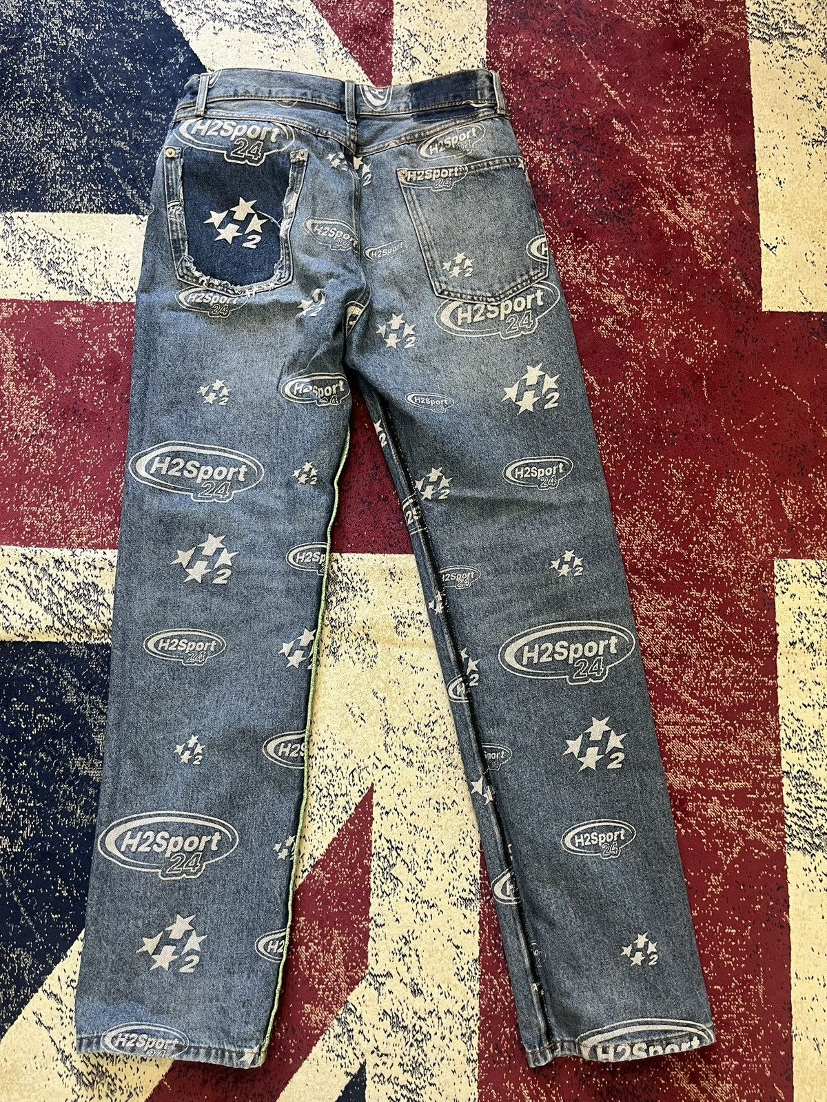 H&M × Heron Preston H2 Jeans Size US 30 / EU 46 - 2 Thumbnail